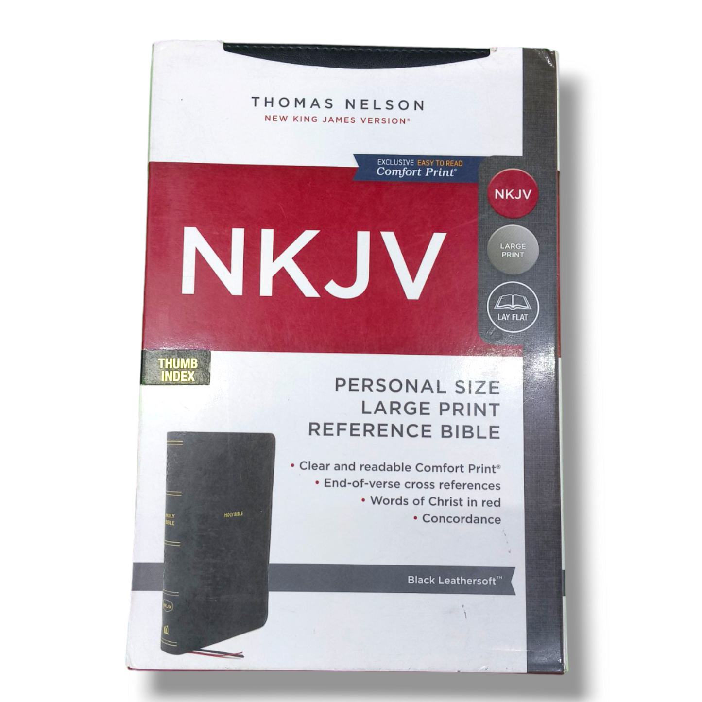 NKJV THUMB INDEX | PERSONAL SIZE LARGE PRINT | REFERENCE BIBLE | STUDY BIBLE | NEW EDITION