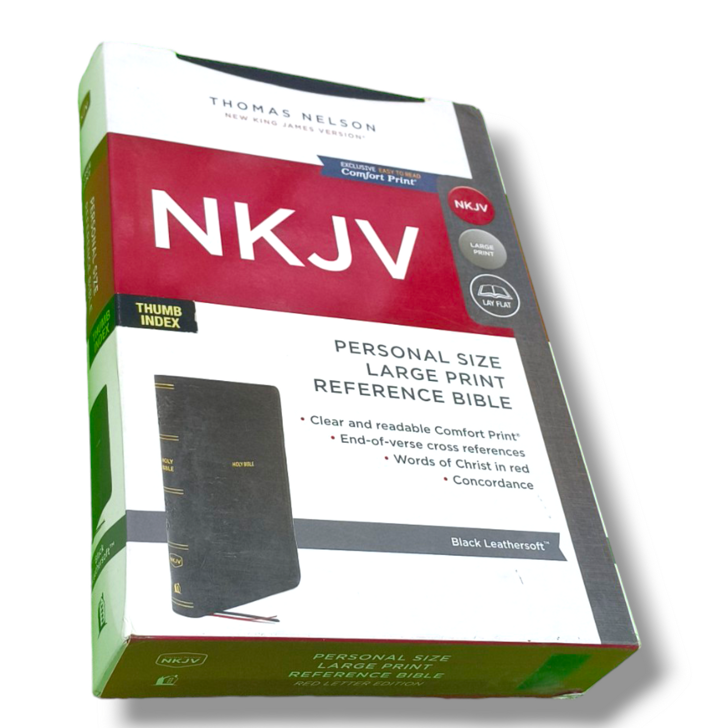 NKJV THUMB INDEX | PERSONAL SIZE LARGE PRINT | REFERENCE BIBLE | STUDY BIBLE | NEW EDITION