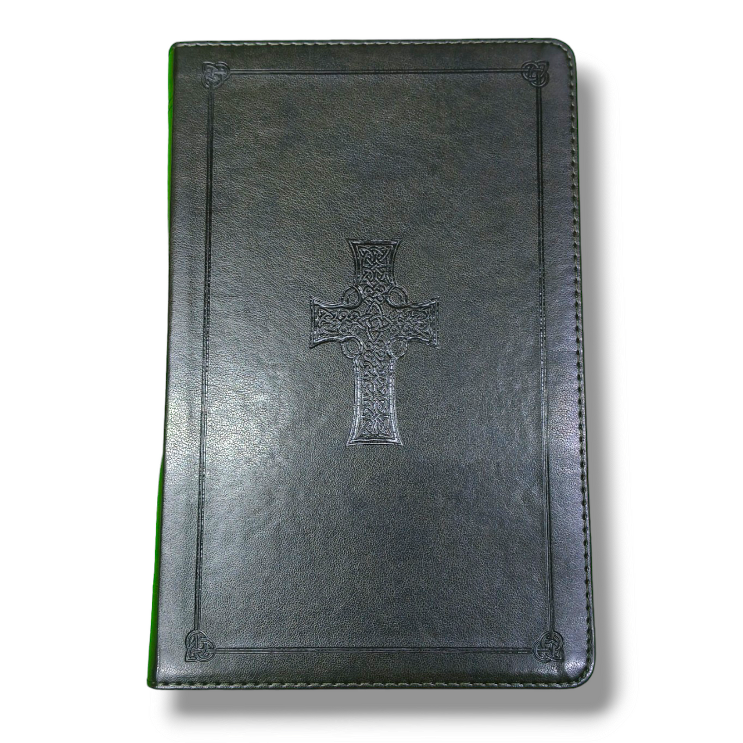 ESV Large Print | Thinline Reference Bible | (Tru Tone, Black, Celtic Cross Design ) | New Edition