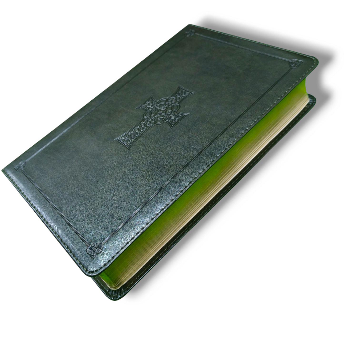 ESV Large Print | Thinline Reference Bible | (Tru Tone, Black, Celtic Cross Design ) | New Edition