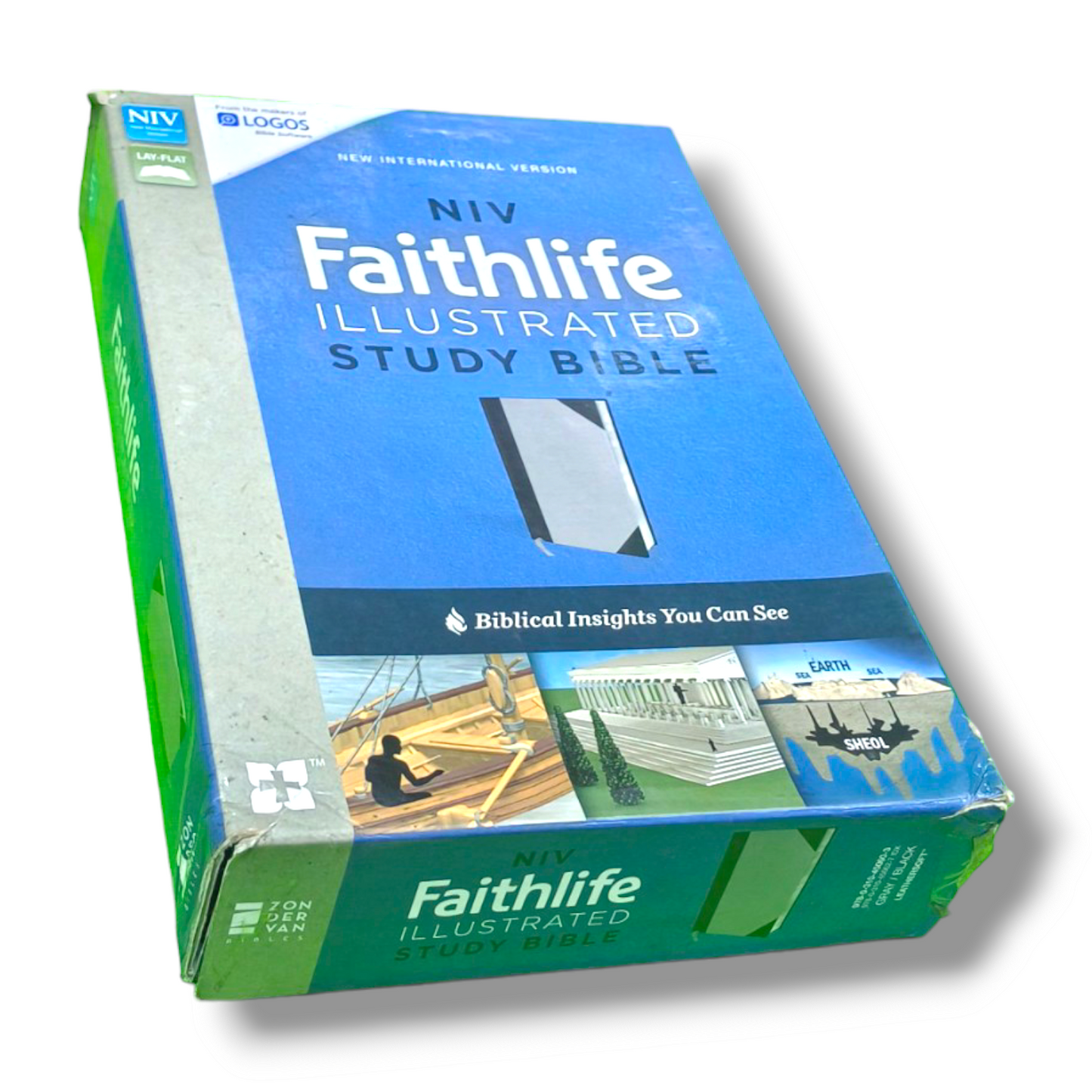 NIV Faith life Illustrated Study Bible | Personal Reference | With Related Pictures | Hard Bound Cover Edition | New Edition