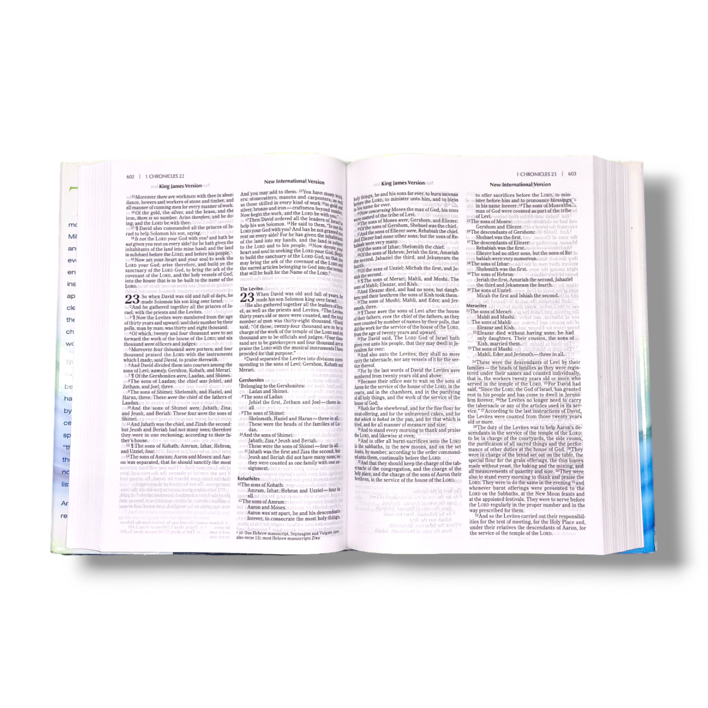 NIV & KJV Side By Side Bible | Parallel Study Bible | Hard Bound | New Edition