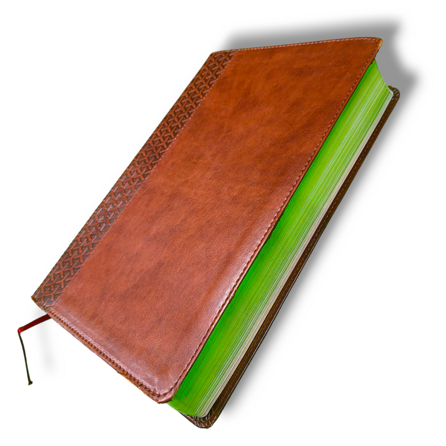 KJV Everyday Study Bible | Imitation Attractive Deign Brown Leather Edition | New Edition