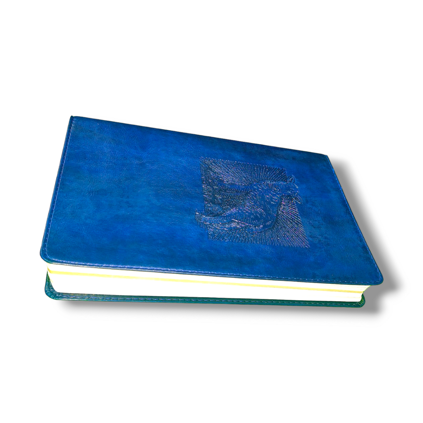 NET Bible Thinline | Art Edition | Large Print | Leathersoft Blue Color Attractive Design | Comfort Print: Holy Bible | Study Bible