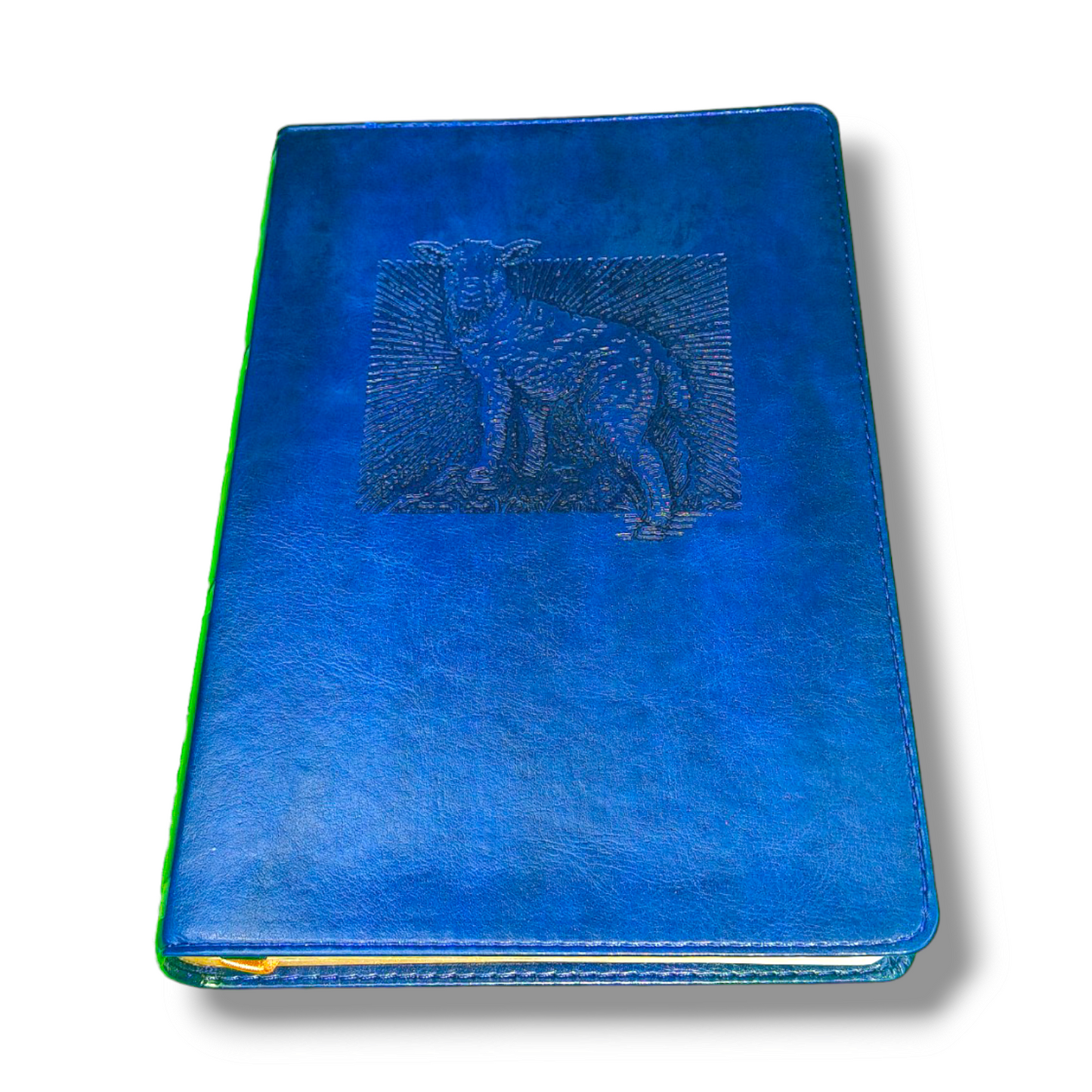 NET Bible Thinline | Art Edition | Large Print | Leathersoft Blue Color Attractive Design | Comfort Print: Holy Bible | Study Bible