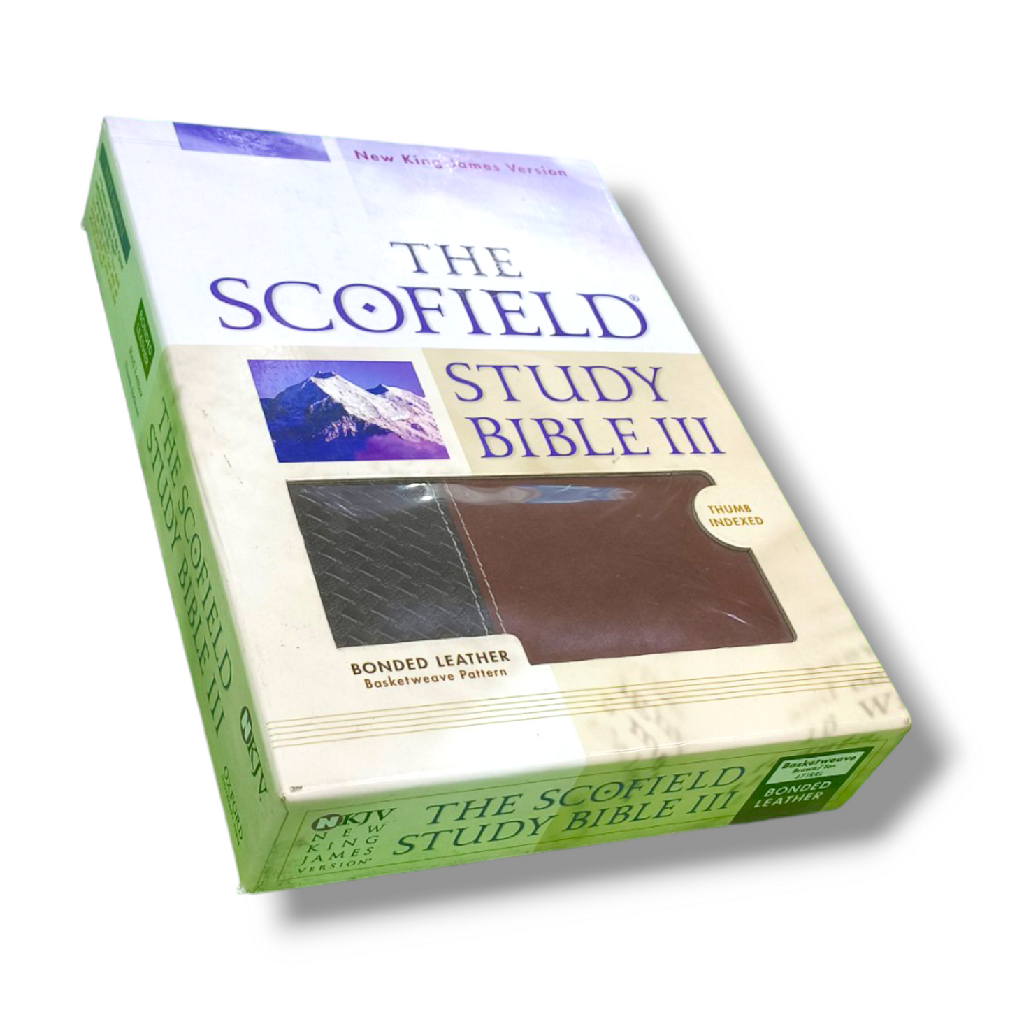 The Scofield Study Bible 3 | Brown Attractive Design | Thumb Indexed | Study Bible | Red Letter Edition | New Edition