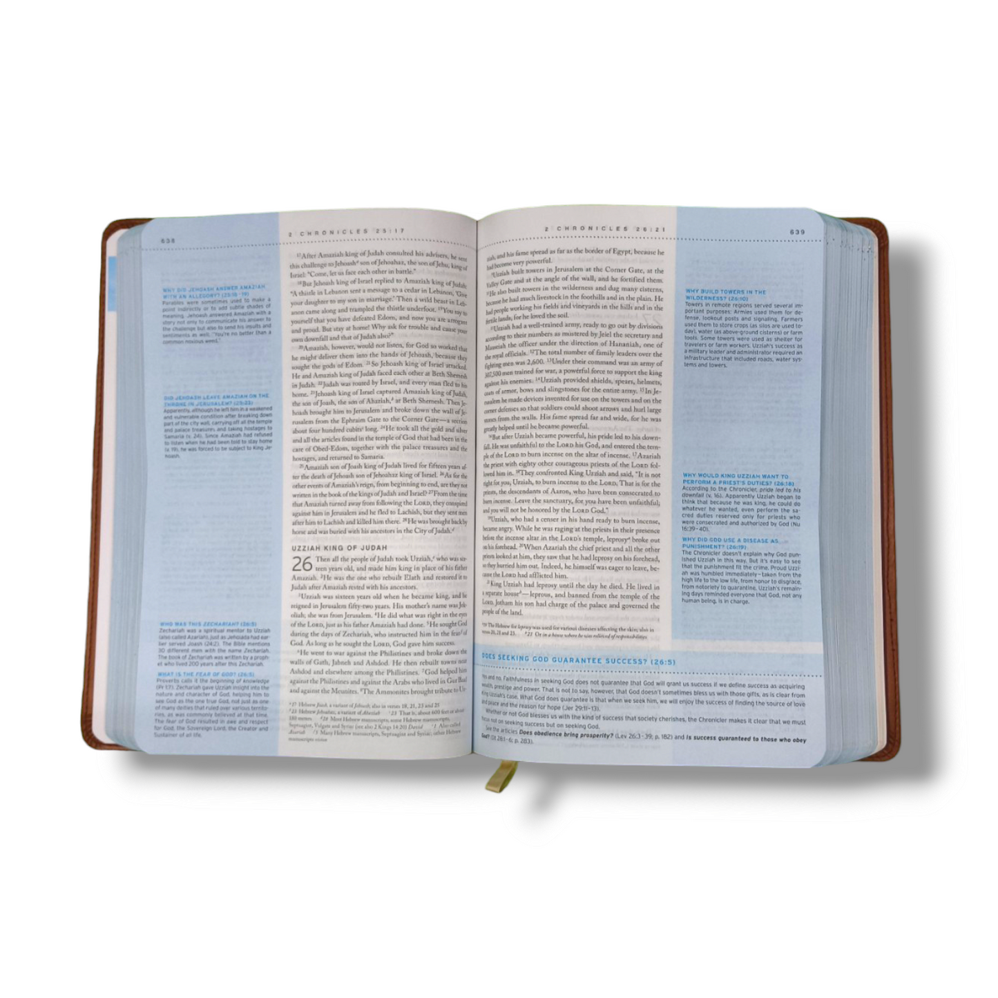 NIV Quest Study Bible | Attractive Leather Soft Cover | Personal Reference | With Related Pictures  | New Edition