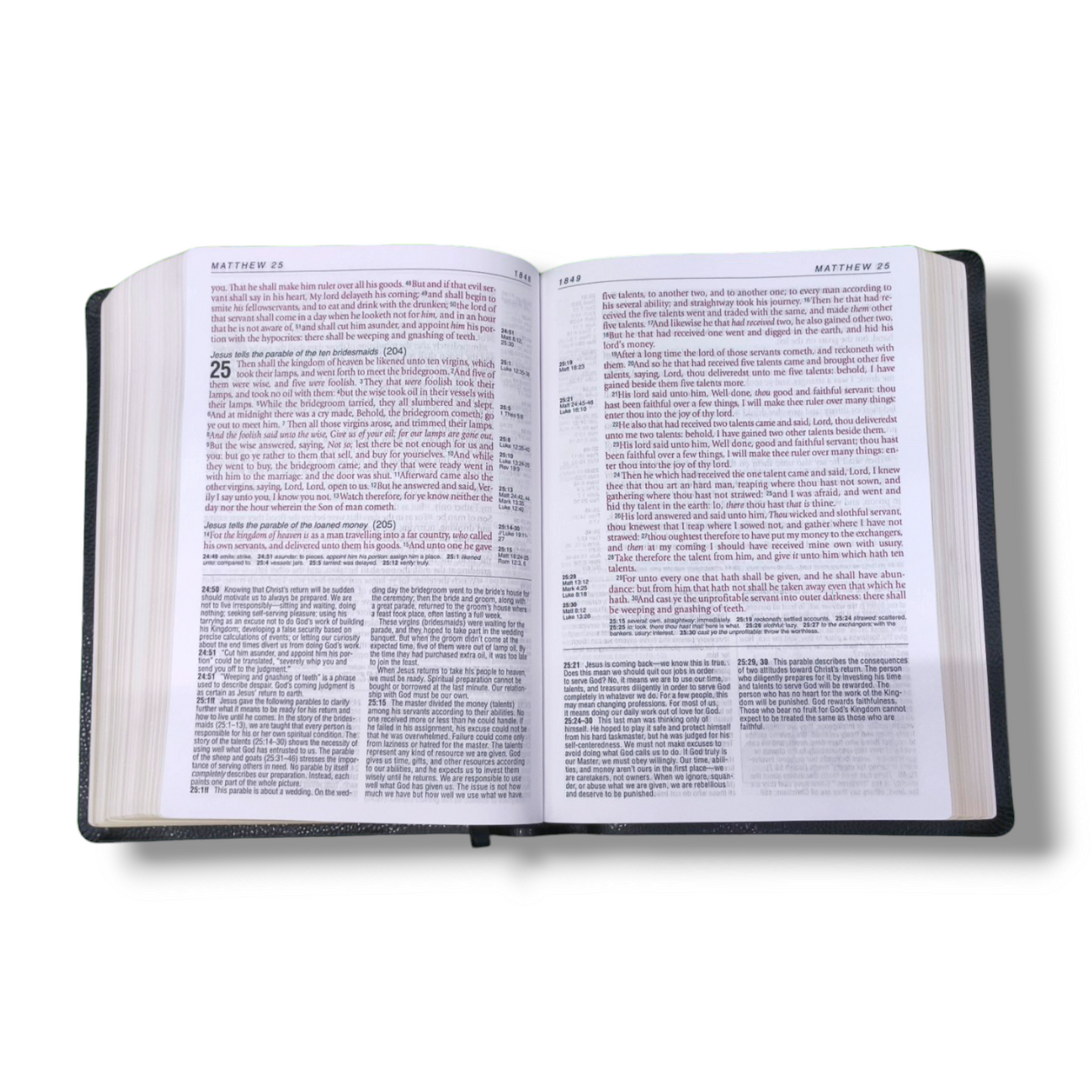 Life Application Study Bible | Large Print | With Red Letter | Leathersoft Attractive Design | Comfort Print: Holy Bible | Study Bible