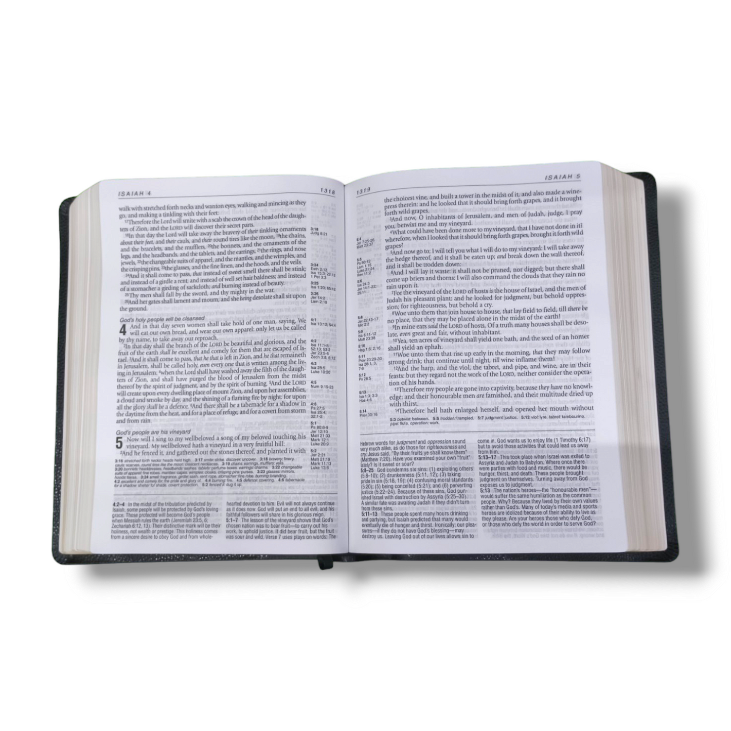 Life Application Study Bible | Large Print | With Red Letter | Leathersoft Attractive Design | Comfort Print: Holy Bible | Study Bible