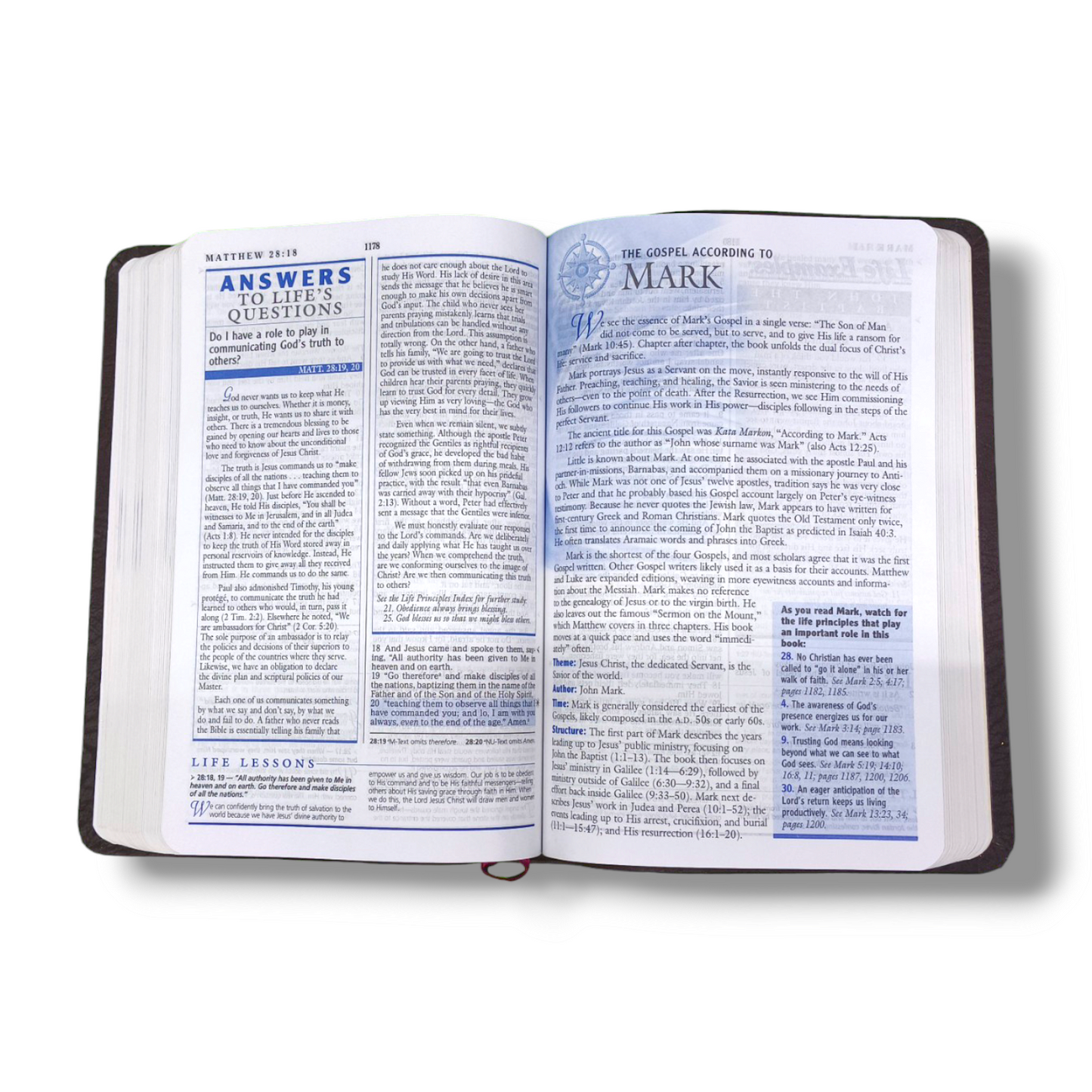 NKJV Life Principles Bible Charles | Personal Reference Edition: Explore Scripture with Visual Depth | Study Bible | New Edition