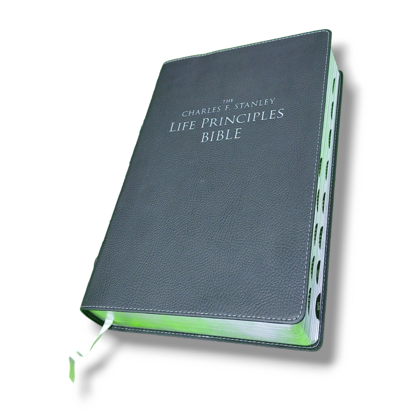 NKJV Life Principles Bible | Large Print Edition | Black Cover Edition | Study Bible | New Edition