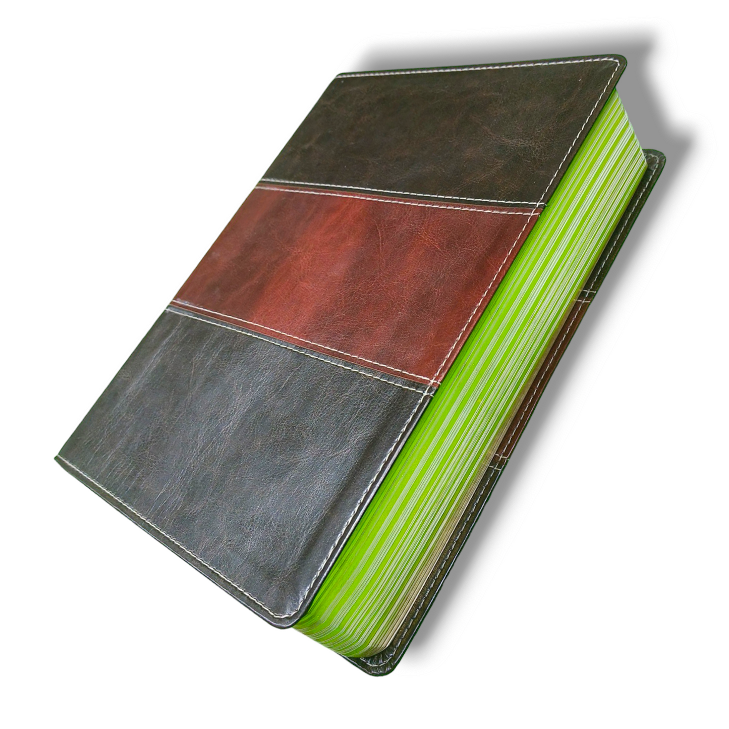 NKJV Holman Study | Mahogany Attractive Brown Leather Touch Edition | With Thumb Index | New Edition