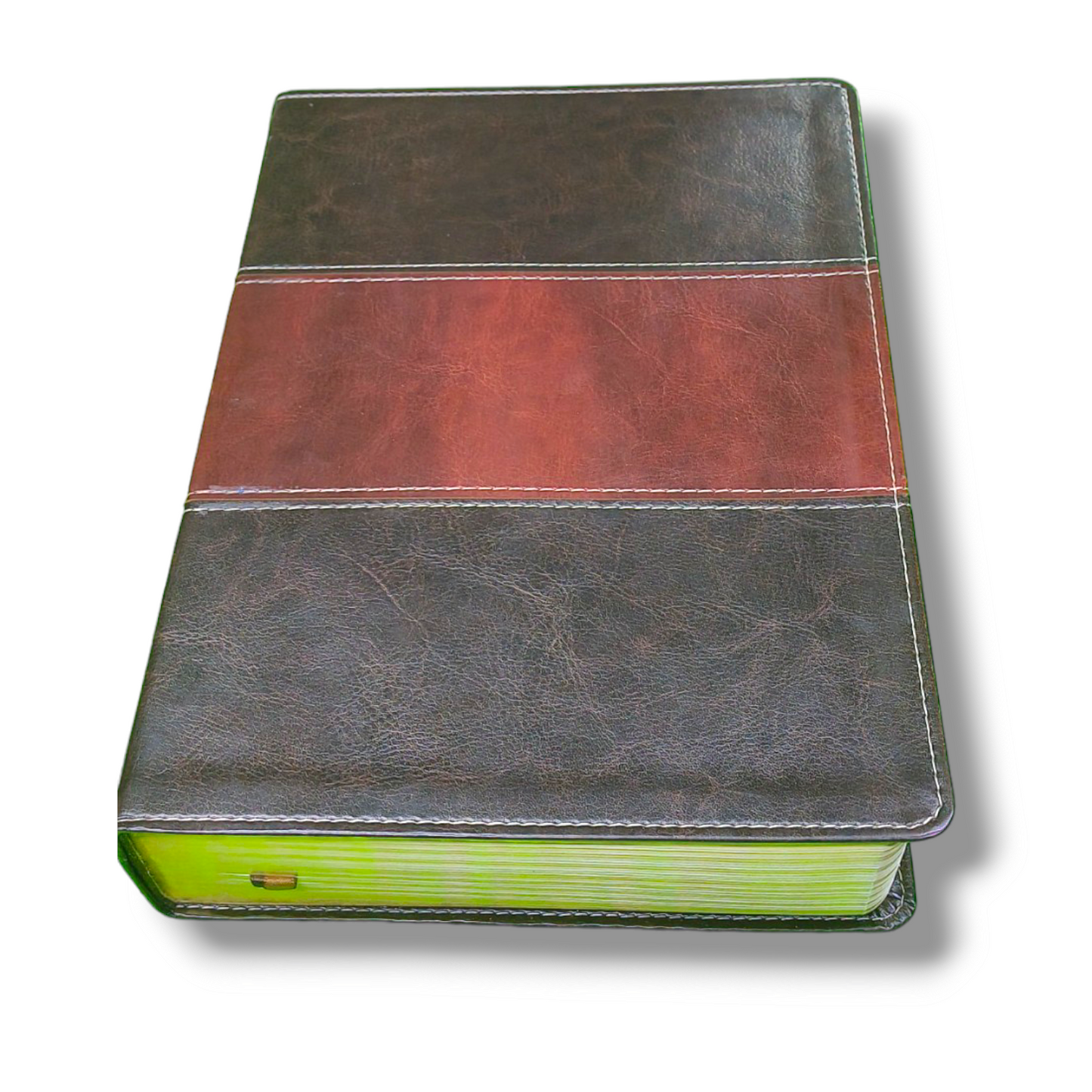 NKJV Holman Study | Mahogany Attractive Brown Leather Touch Edition | With Thumb Index | New Edition