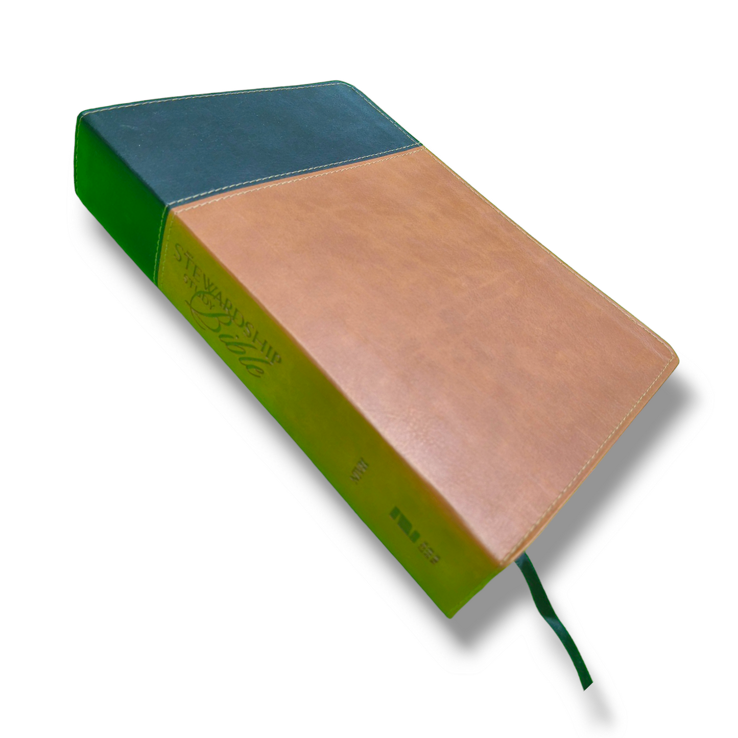NIV Stewardship Study Bible | Discovery God's Design | Brown Leather Cover Edition: Explore Scripture with Depth and Clarity