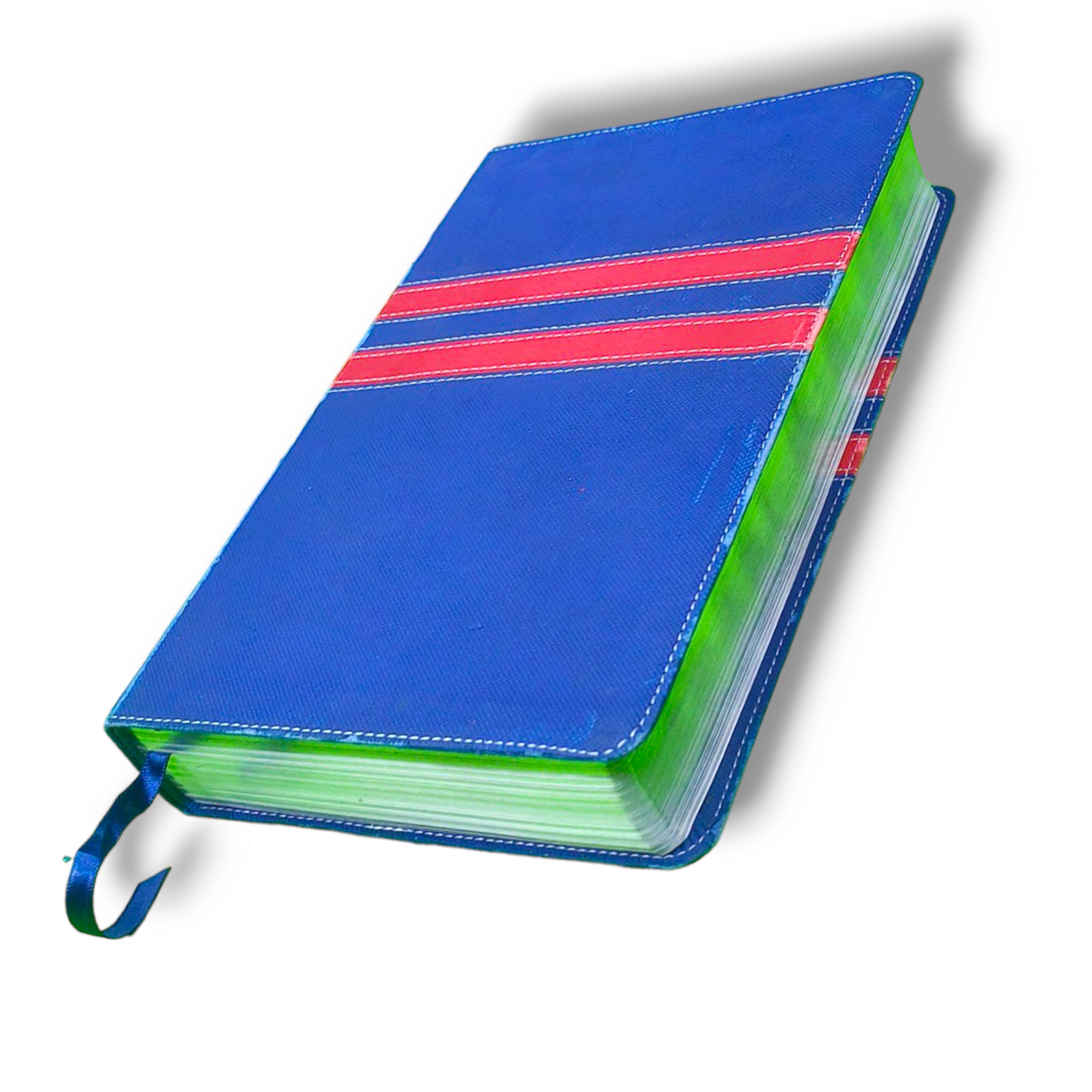 NIV College Devotional Bible | Attractive Design Navy / Red, Italian Duo-Tone | Study Bible | New Edition