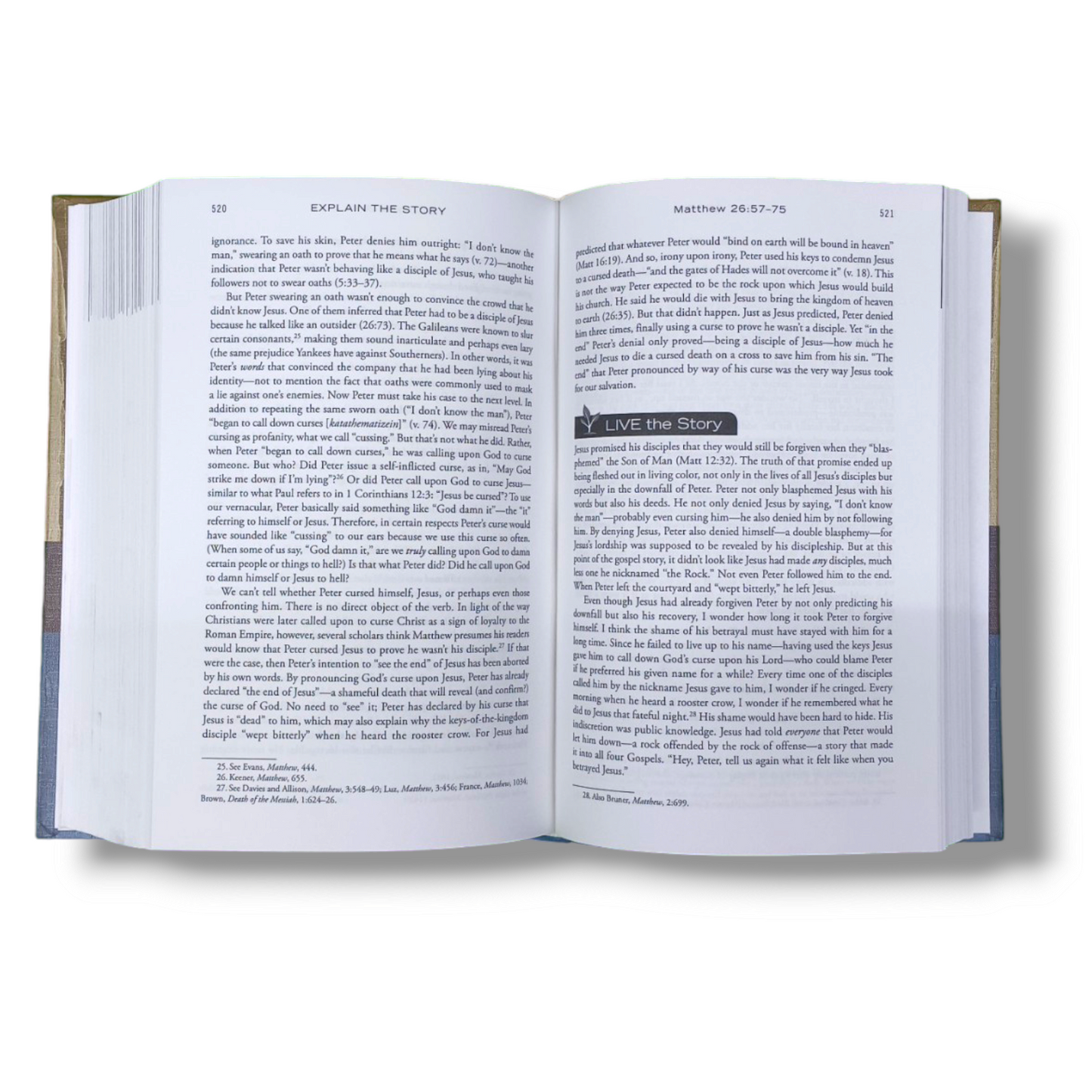 The Story Of God Bible Commentary Matthew | Hard Bound | Study Bible | New Edition