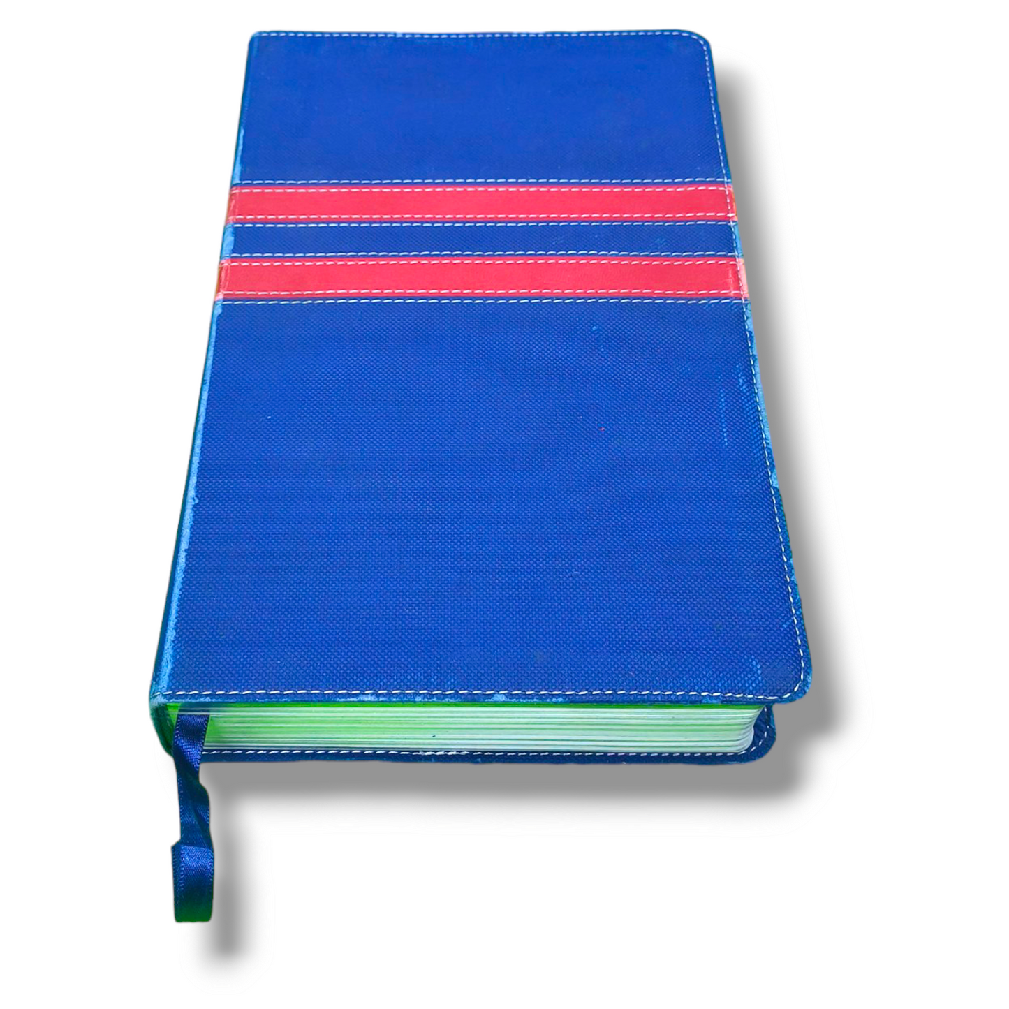 NIV College Devotional Bible | Attractive Design Navy / Red, Italian Duo-Tone | Study Bible | New Edition