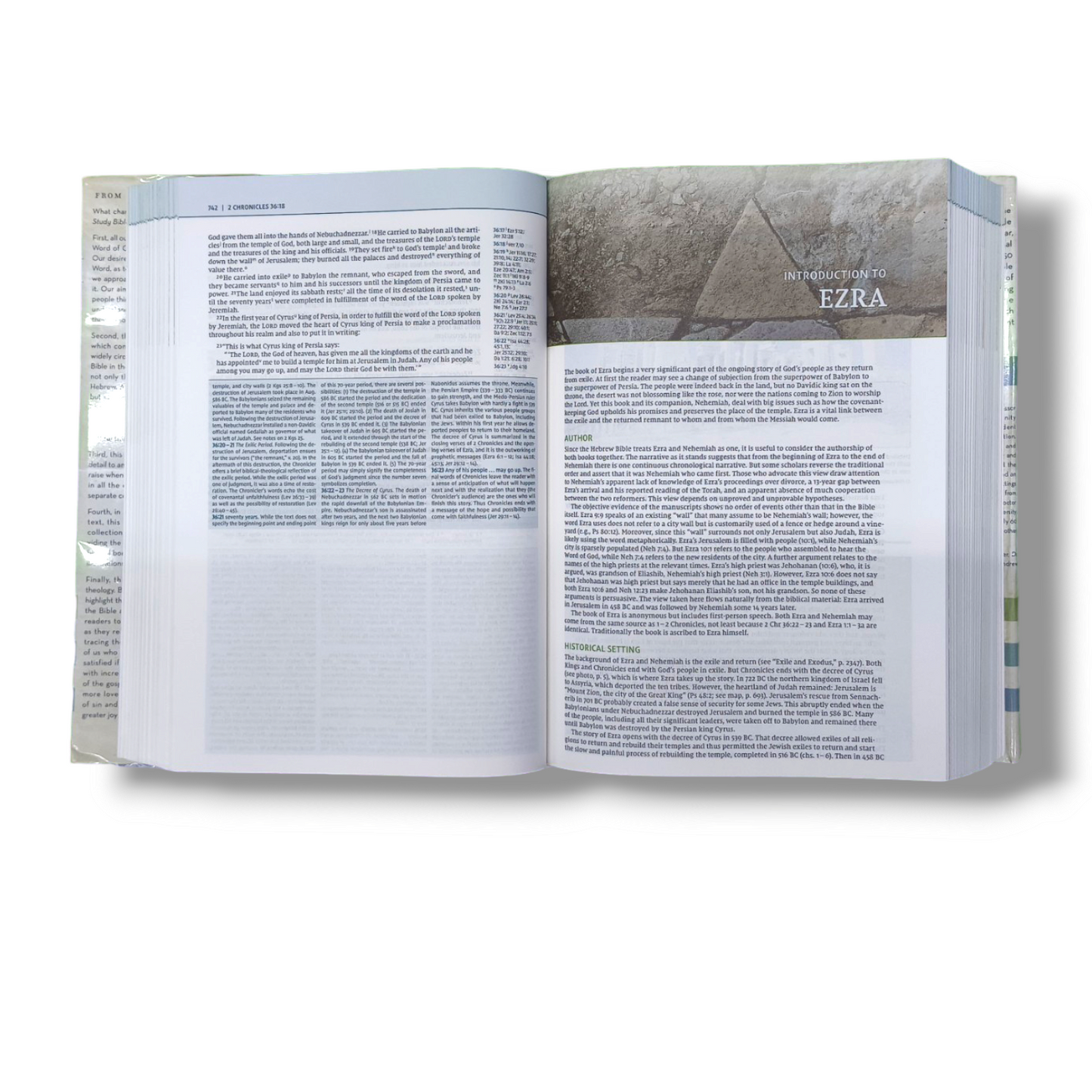ESV Study Bible | With Related Picture's | Hard Bound Edition | Large Print | New Edition