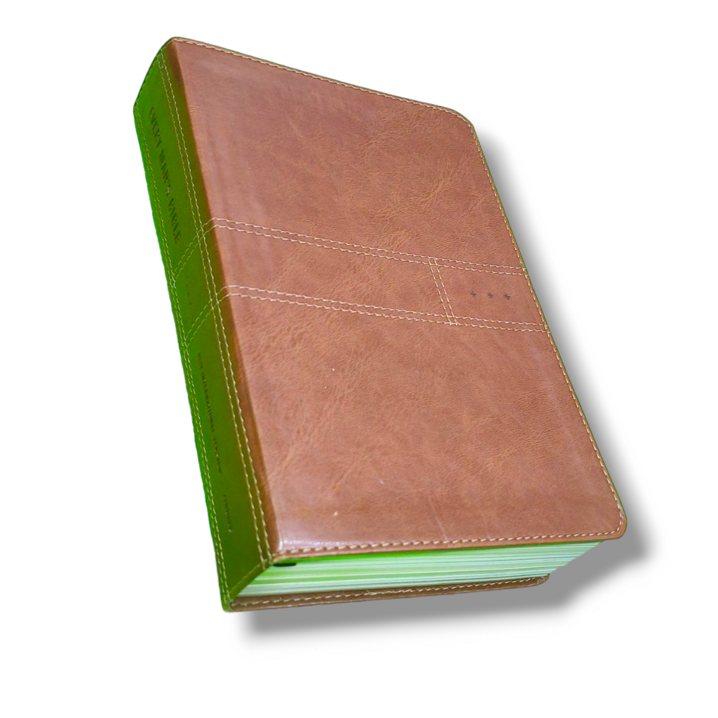 NIV Every Man's Bible | Deluxe Journeyman Edition Leather Brown | Study Bible | New Edition