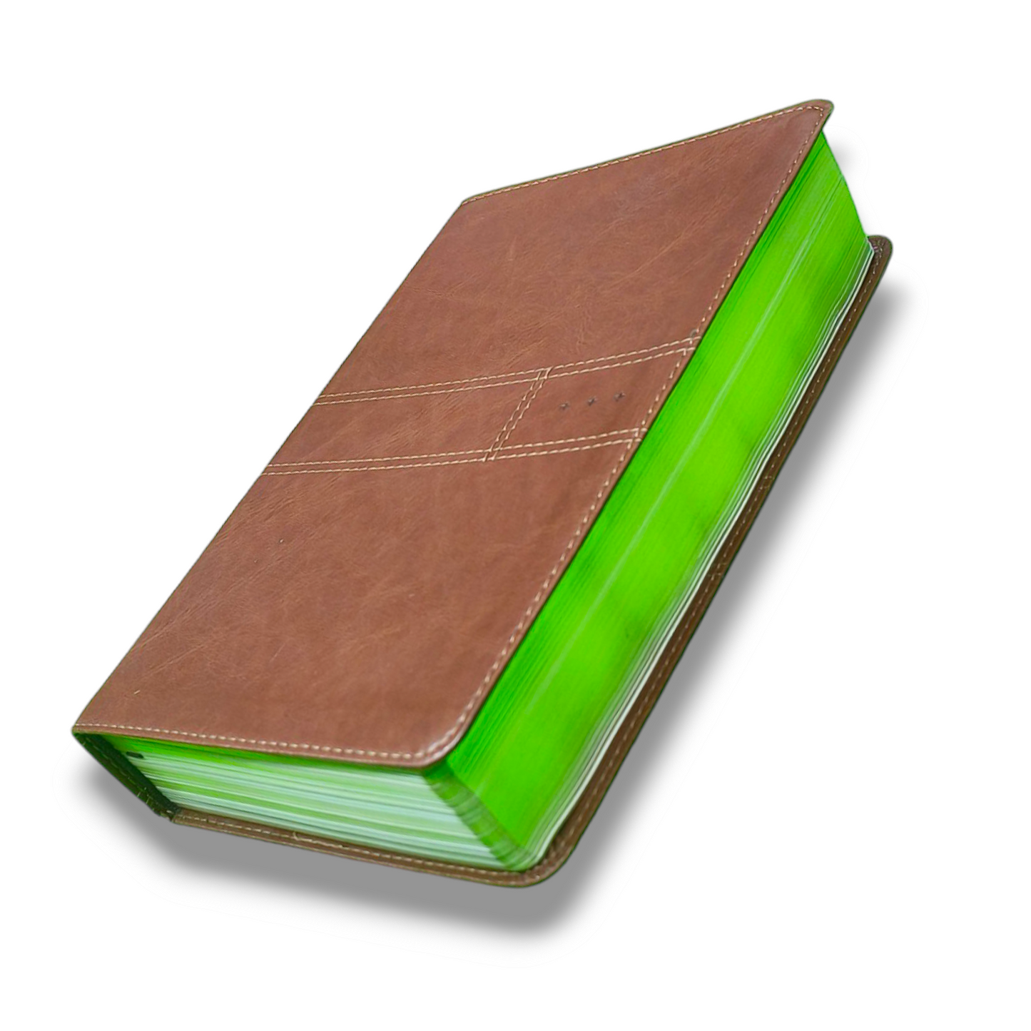 NIV Every Man's Bible | Deluxe Journeyman Edition Leather Brown | Study Bible | New Edition