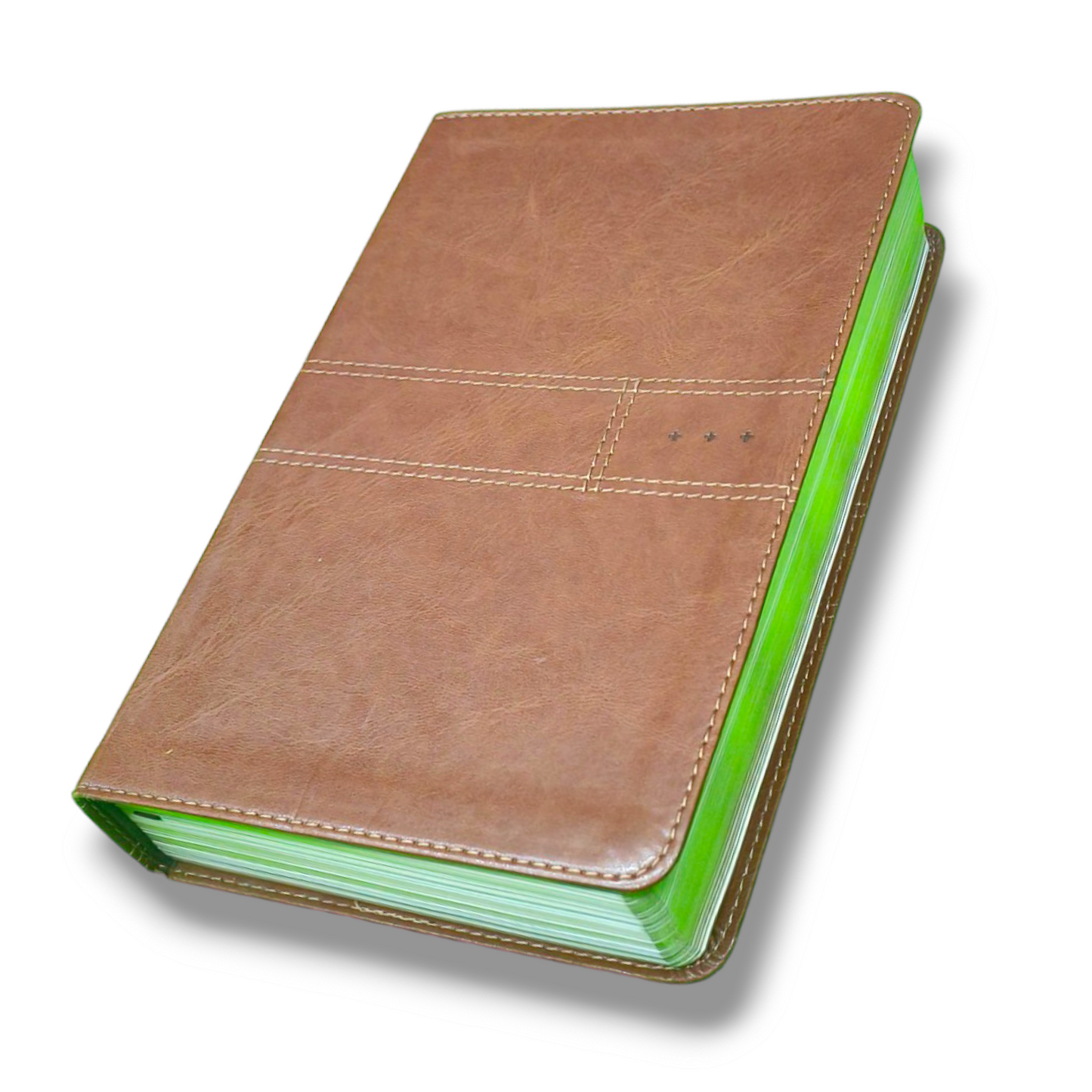 NIV Every Man's Bible | Deluxe Journeyman Edition Leather Brown | Study Bible | New Edition
