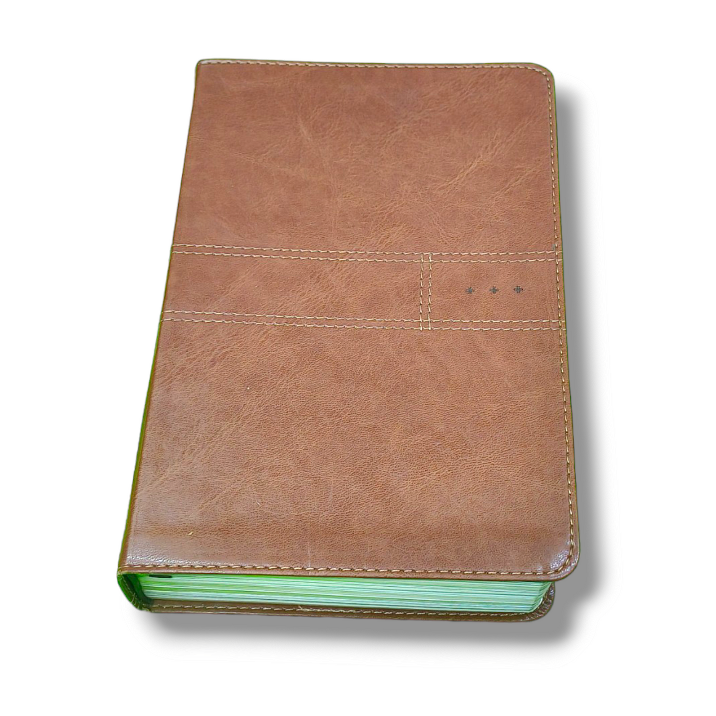 NIV Every Man's Bible | Deluxe Journeyman Edition Leather Brown | Study Bible | New Edition