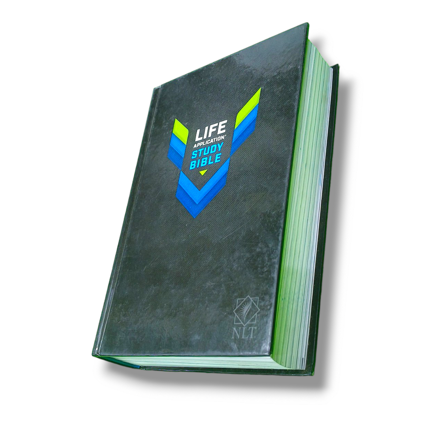 NLT Tyndale Boys Life Application Study Bible | Hard Bound Edition | Neon/Black NLT Study Bible for Boys | New Edition