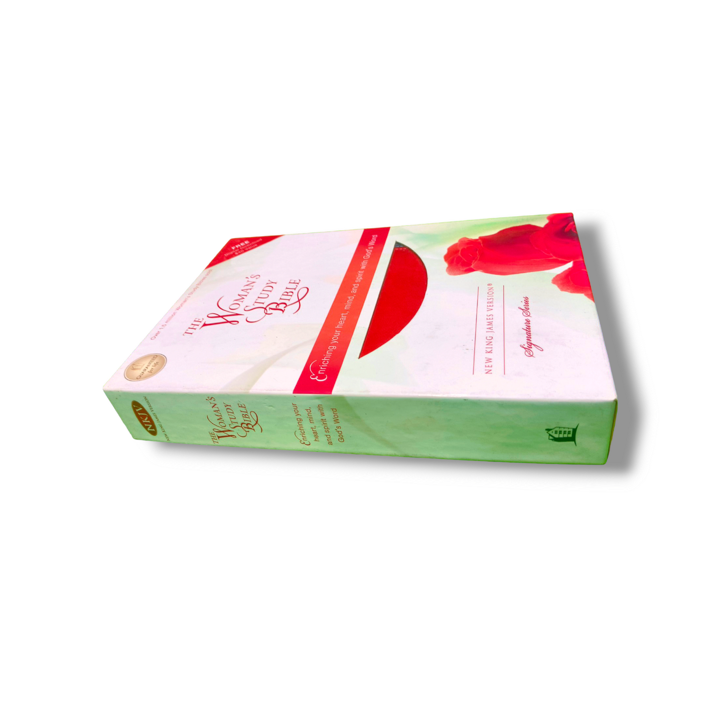 NKJV The Woman's Study Bible | Attractive Red-Blue Leather Edition | Study Bible | New Edition