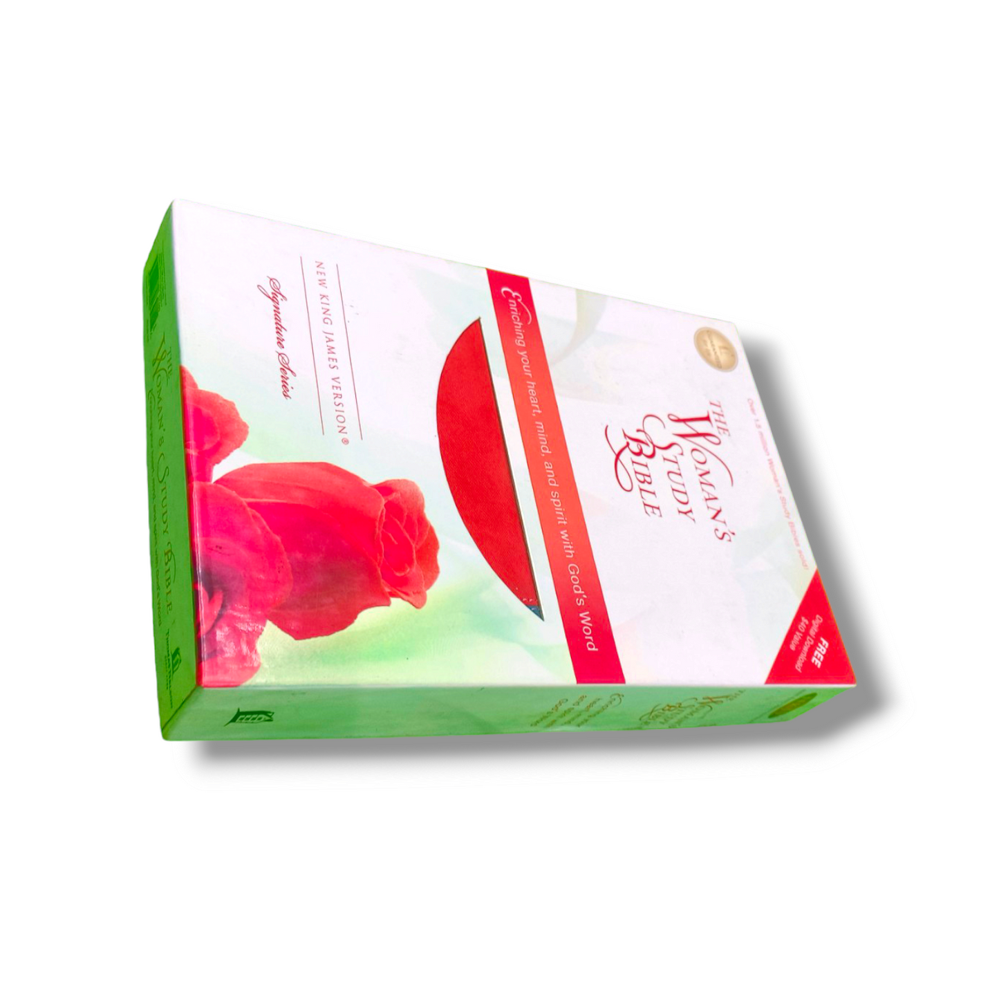 NKJV The Woman's Study Bible | Attractive Red-Blue Leather Edition | Study Bible | New Edition