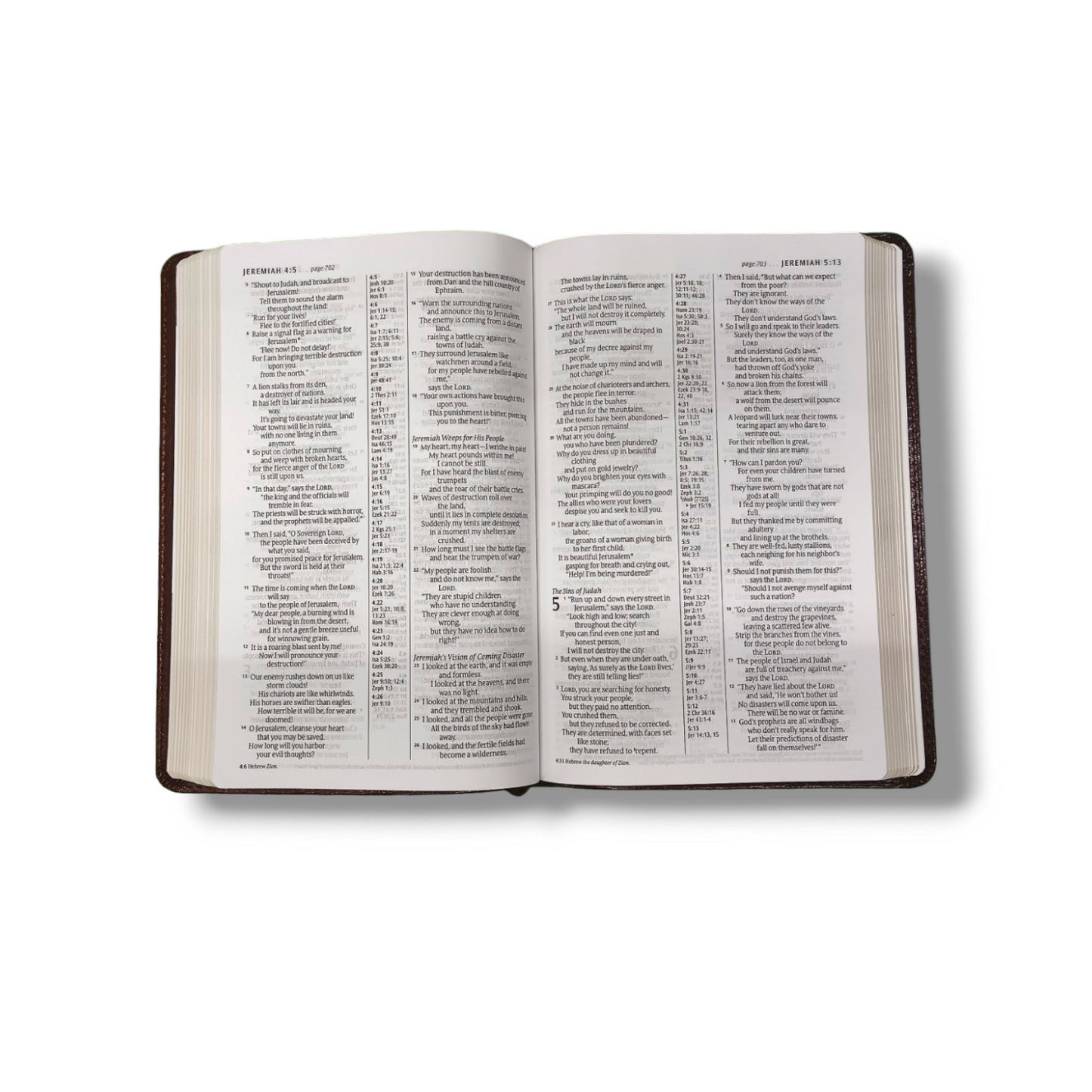 NKJV The Woman's Study Bible | Attractive Red-Blue Leather Edition | Study Bible | New Edition