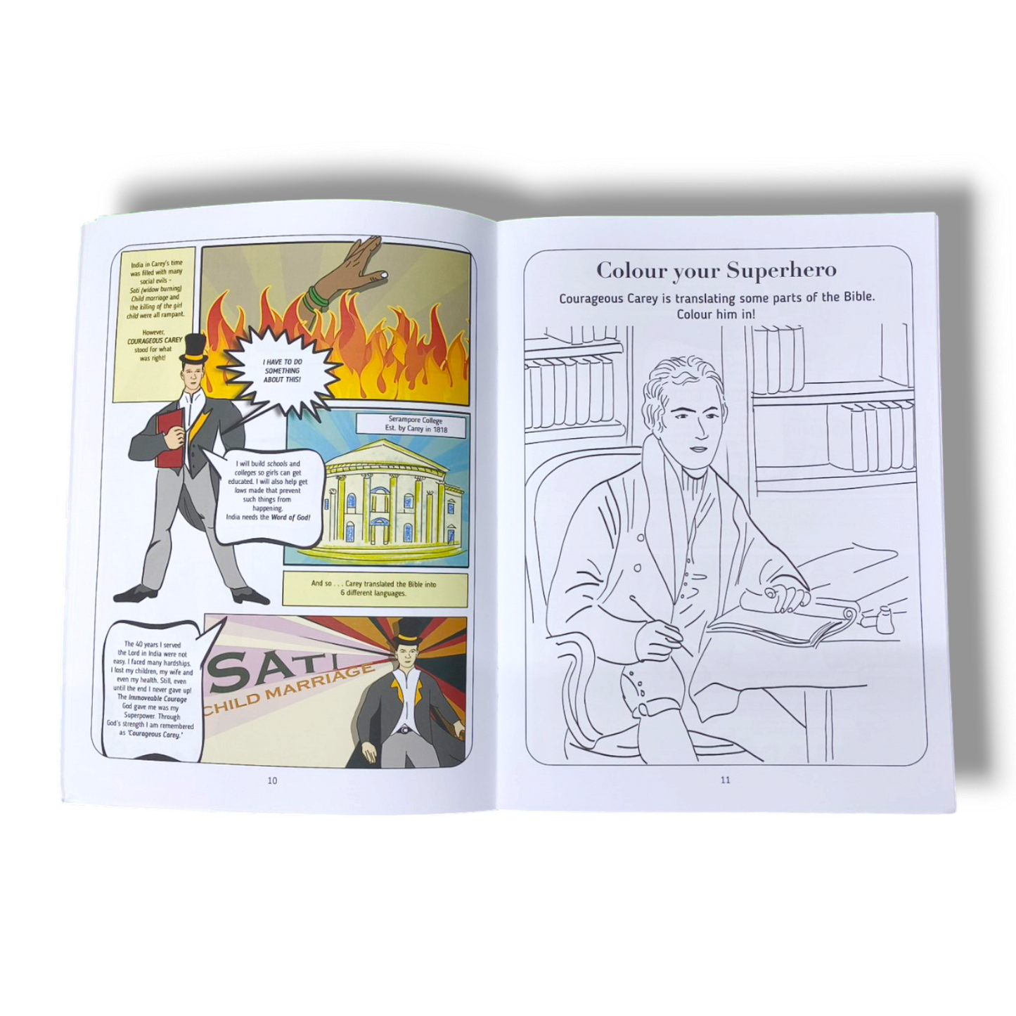 Superheroes Of The Faith Book | for Kid's | Paper Bound | Comic Book's | New Edition