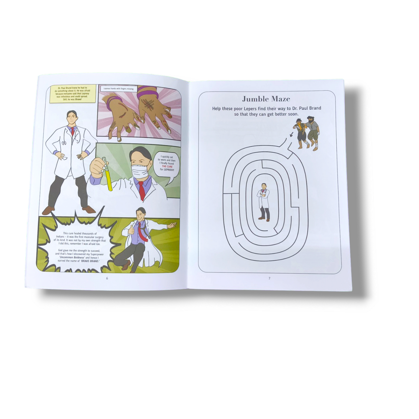Superheroes Of The Faith Book | for Kid's | Paper Bound | Comic Book's | New Edition