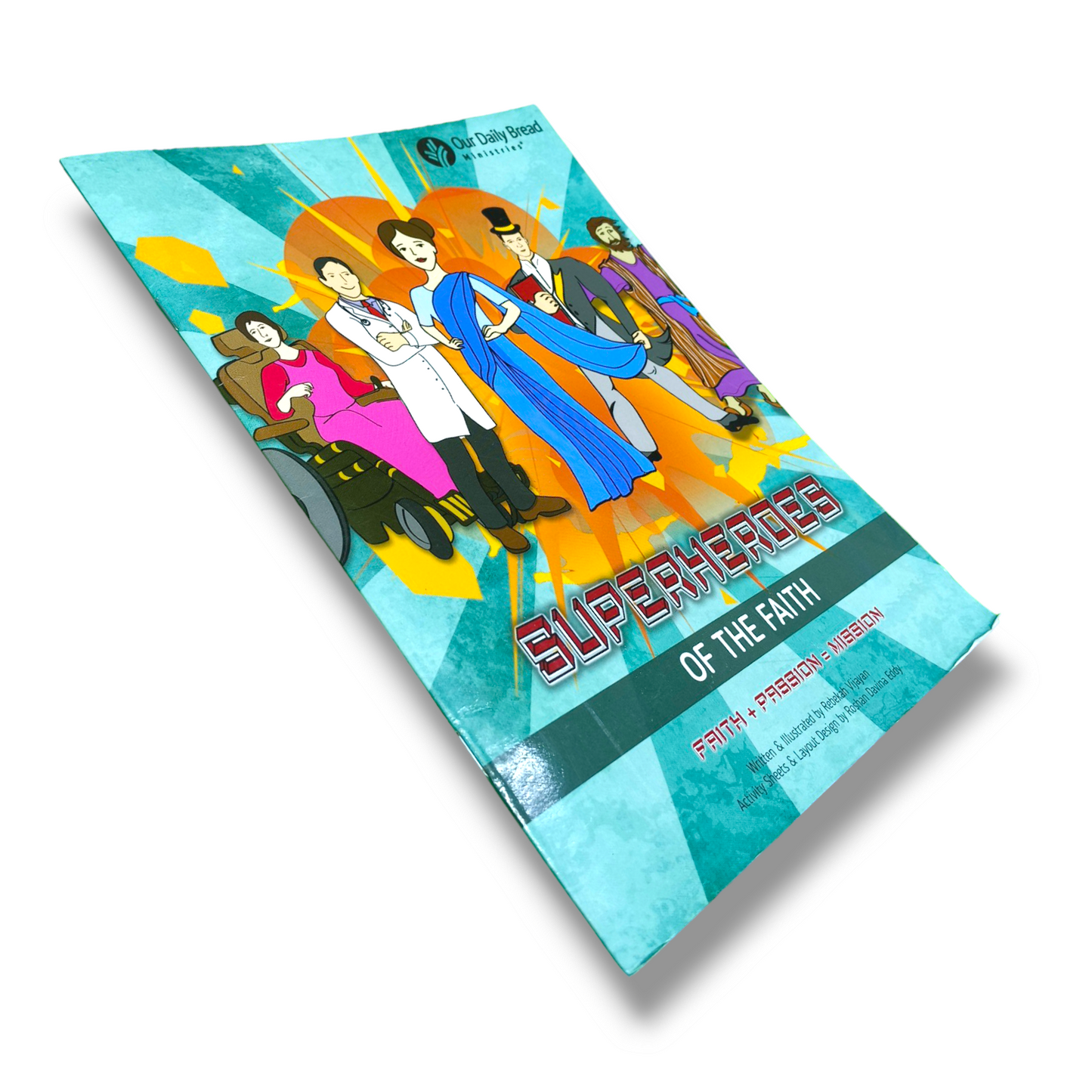 Superheroes Of The Faith Book | for Kid's | Paper Bound | Comic Book's | New Edition