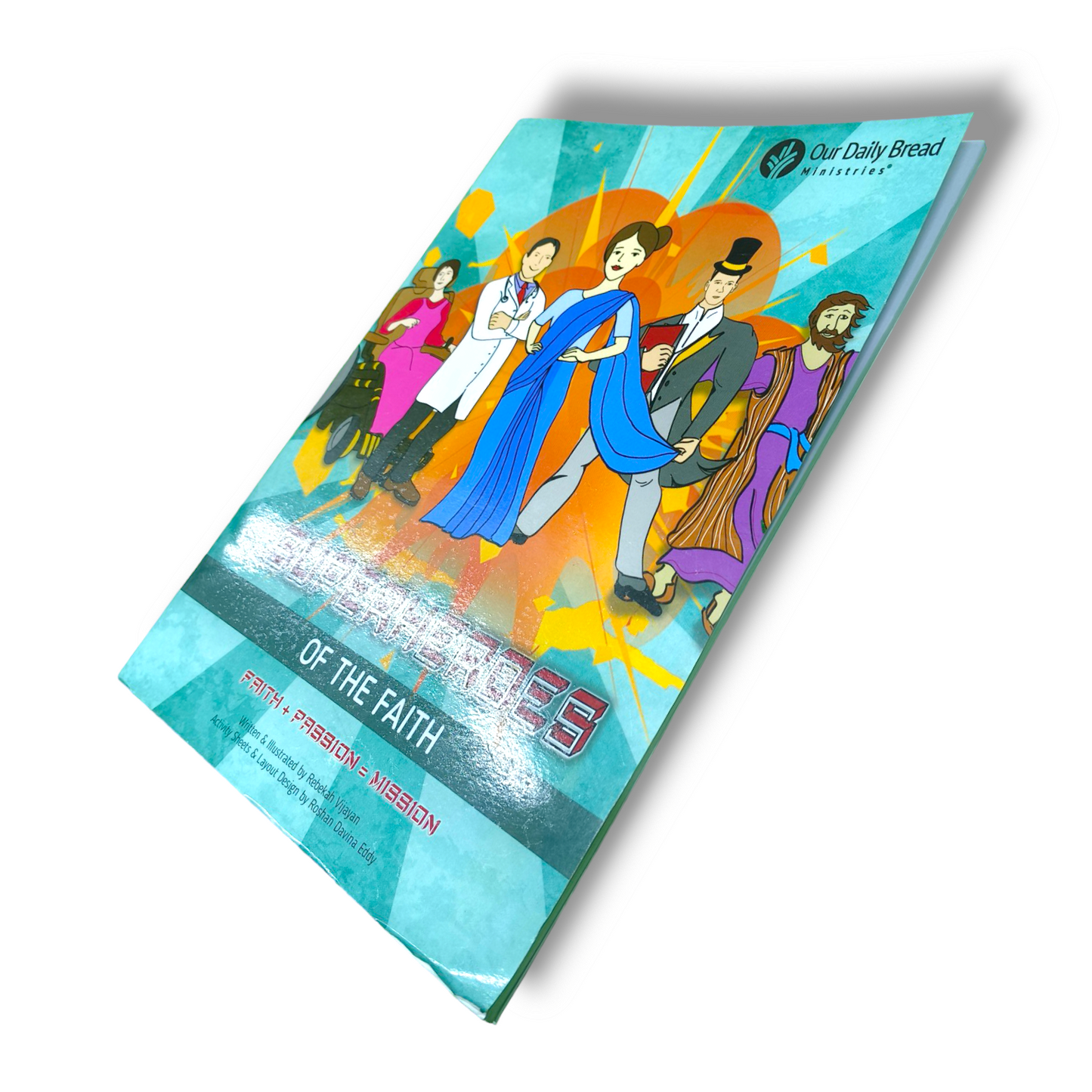 Superheroes Of The Faith Book | for Kid's | Paper Bound | Comic Book's | New Edition