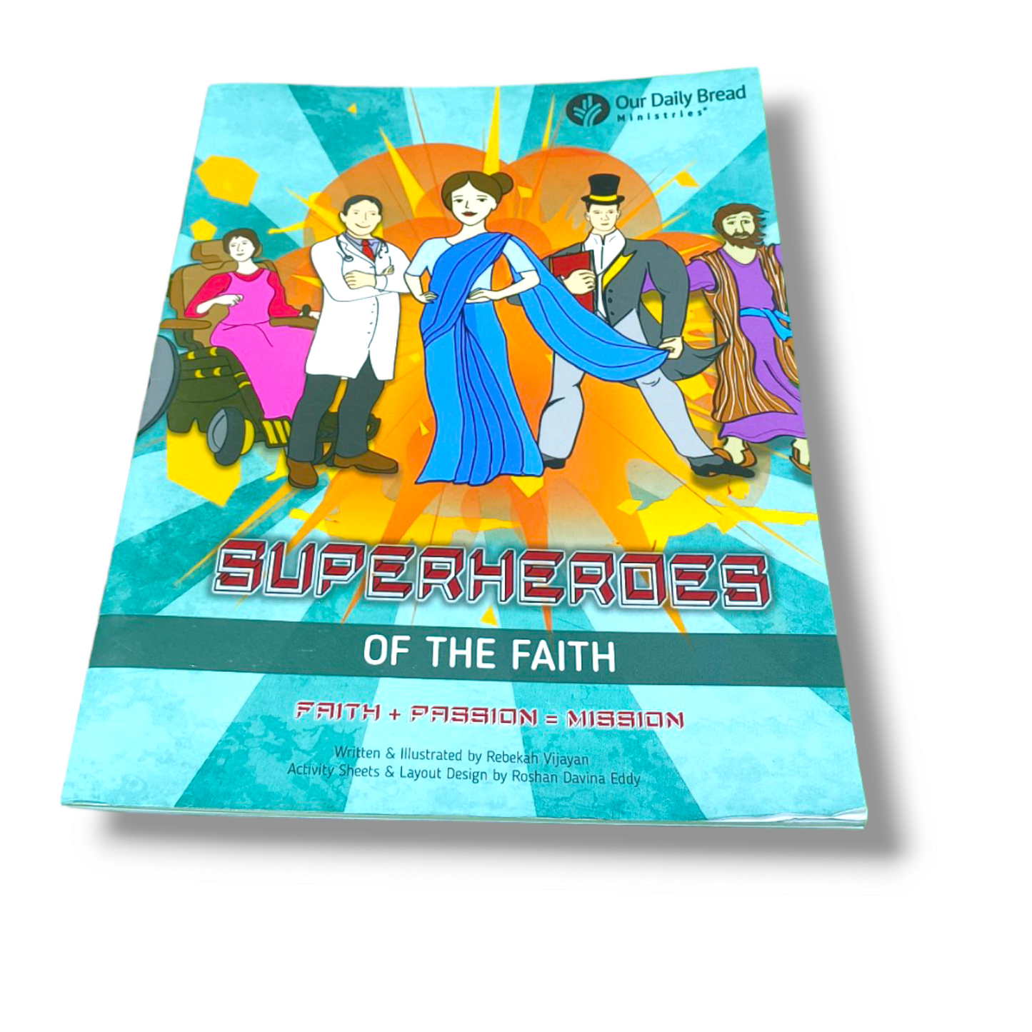 Superheroes Of The Faith Book | for Kid's | Paper Bound | Comic Book's | New Edition