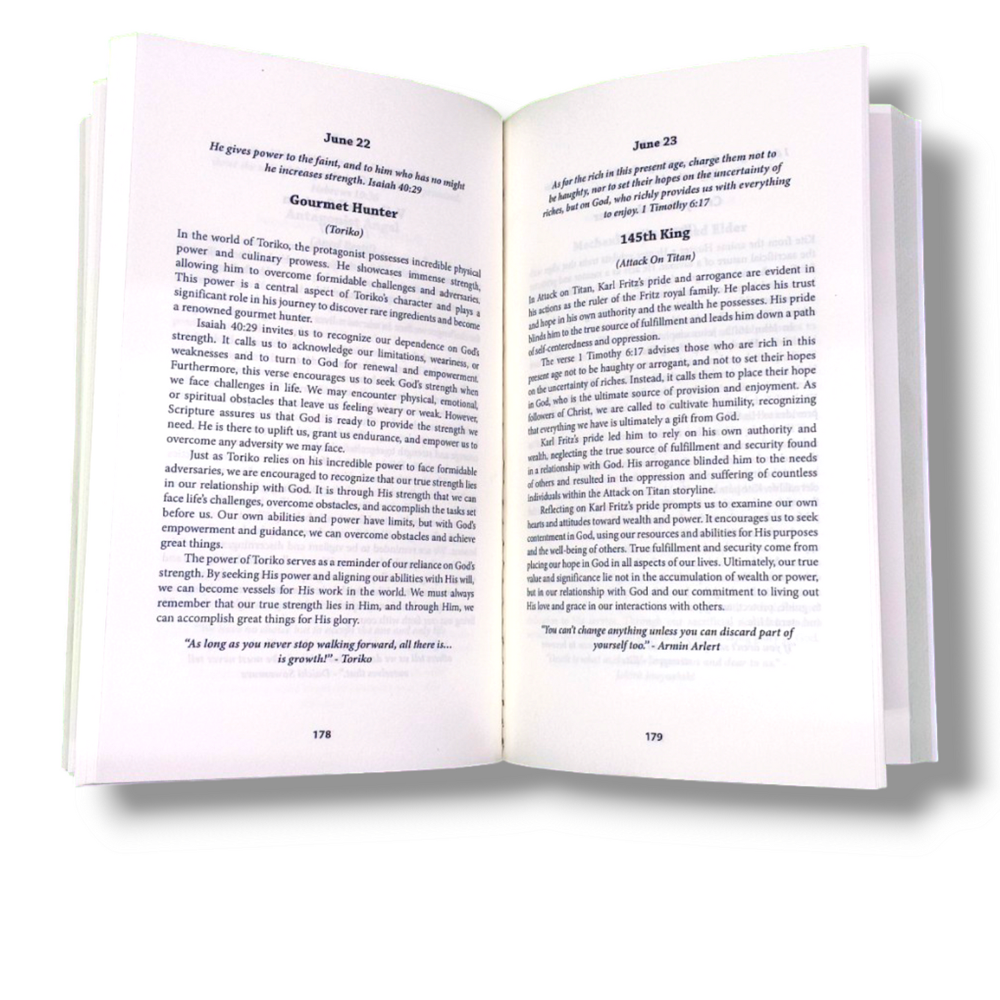 Anime Parables 366 Daily Devotions | Gospel Book | Paper Bound Book | New Edition