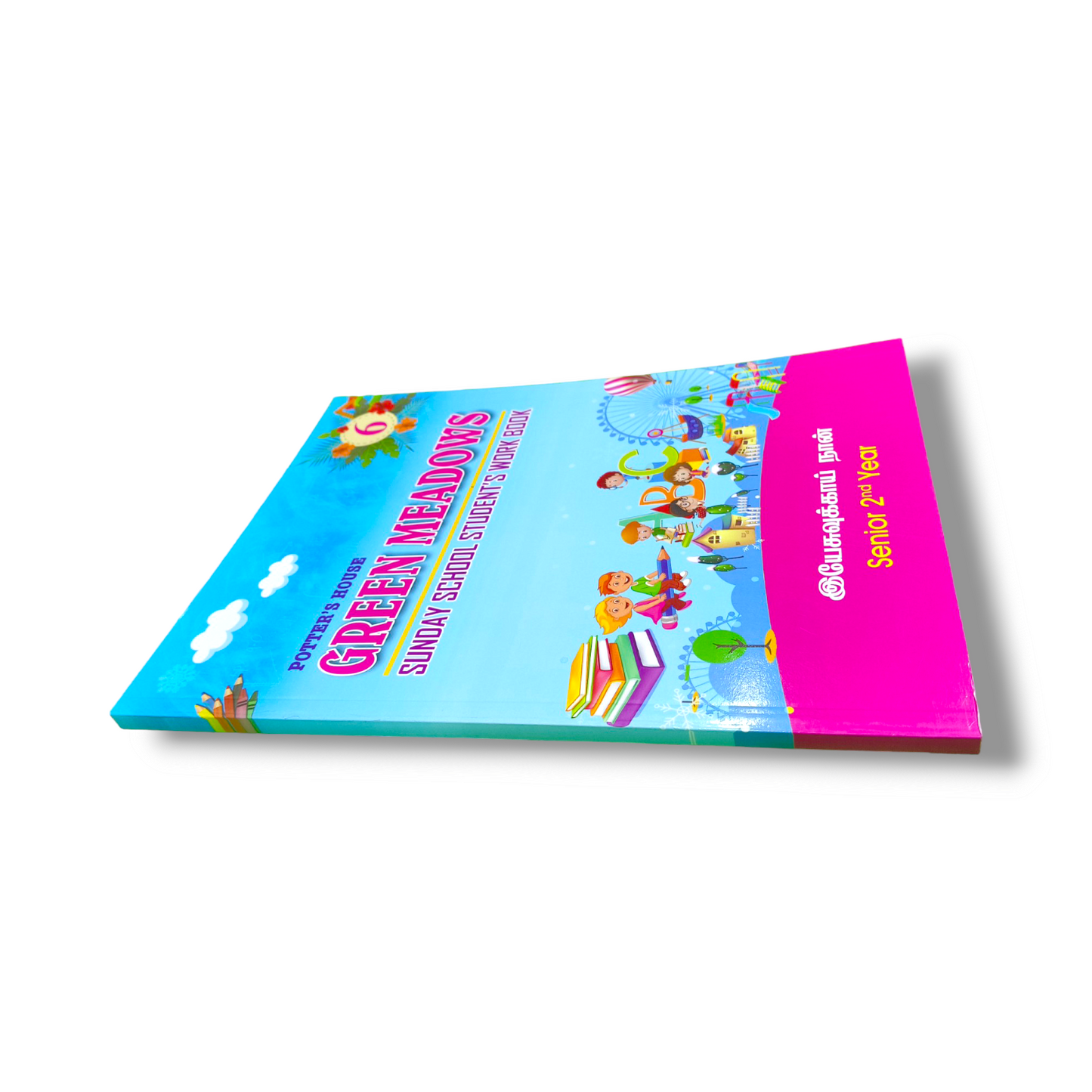 Green Meadows Sunday School Student's Work Book | Kid's Book | Paper Bound