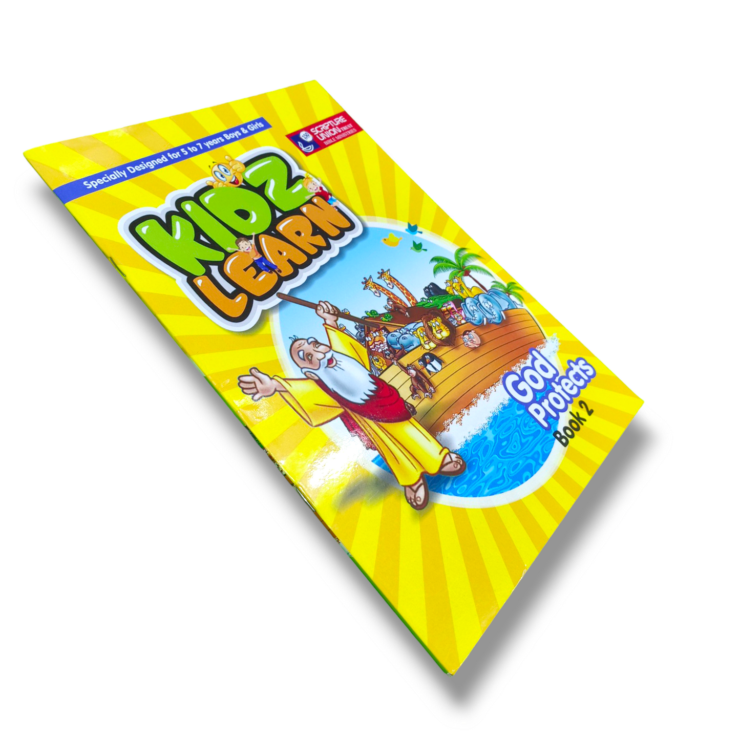 Kid'z Learn God Protects Book Part 2 | Kid's Book | Paper Bound | New Edition