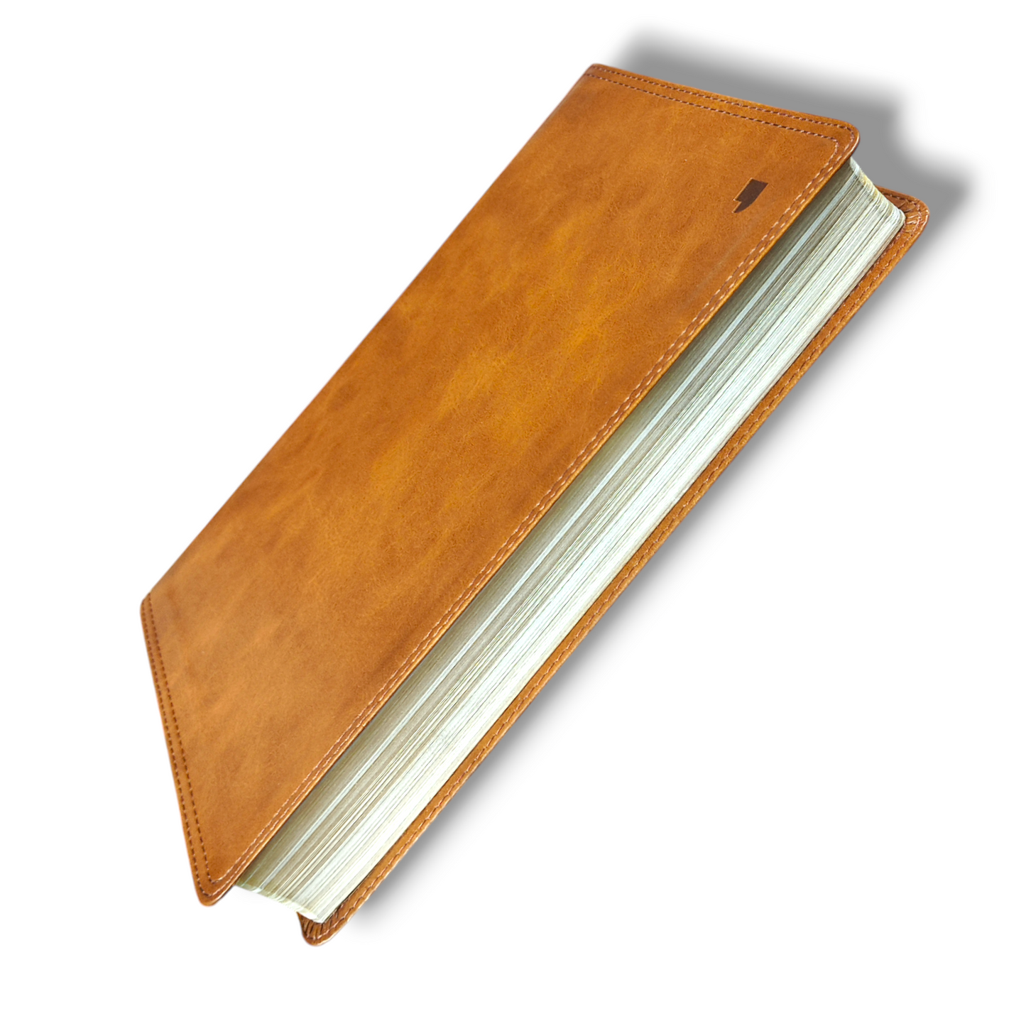 NET Bible Large Print | Thinline Reference Edition | British Tan Leather soft Bounded | Concordance | Full - Color Map's | New Edition