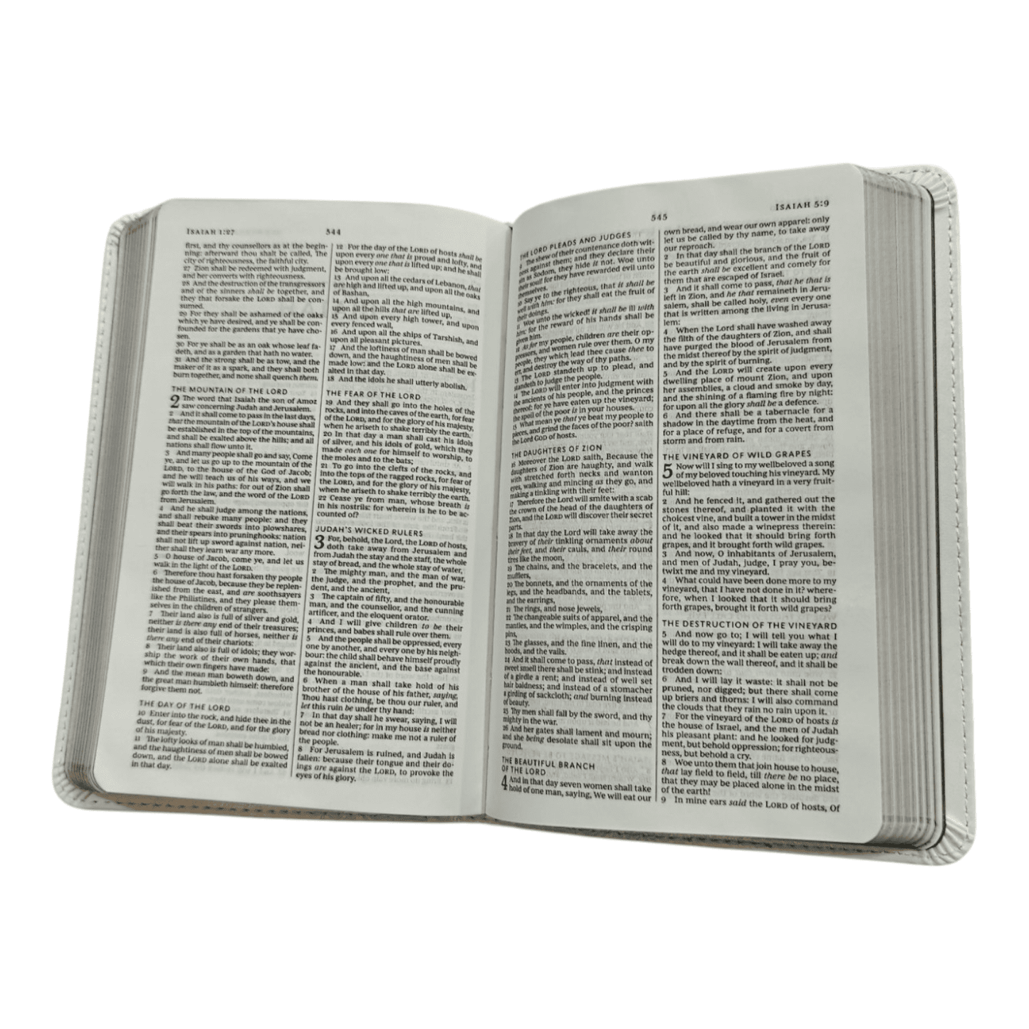 KJV Bride's Wedding Day Bible, White, Gift Box - King James Version Wedding Keepsake with Presentation Pages - 9780785225836