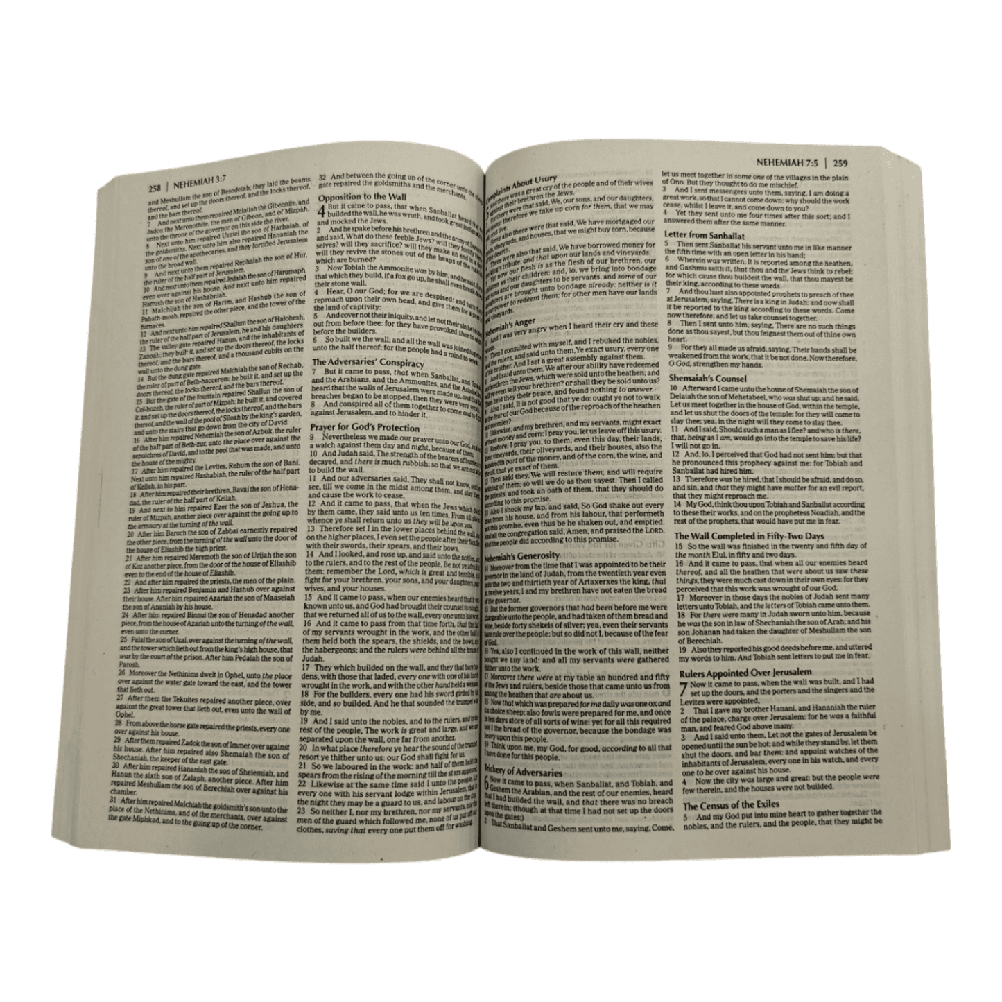 KJV Holy Bible, Giant Print Standard Size, Cloth over Board, Black, Red Letter Edition - 9780718091736