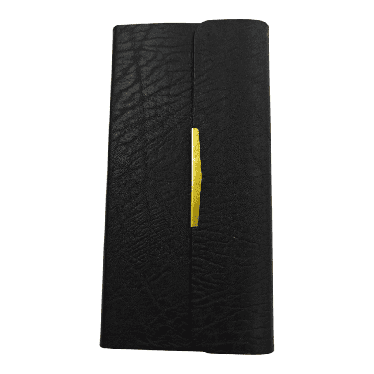 KJV Checkbook Bible, Black Leatherflex, King James Version - Compact Gospel Edition for Evangelism -