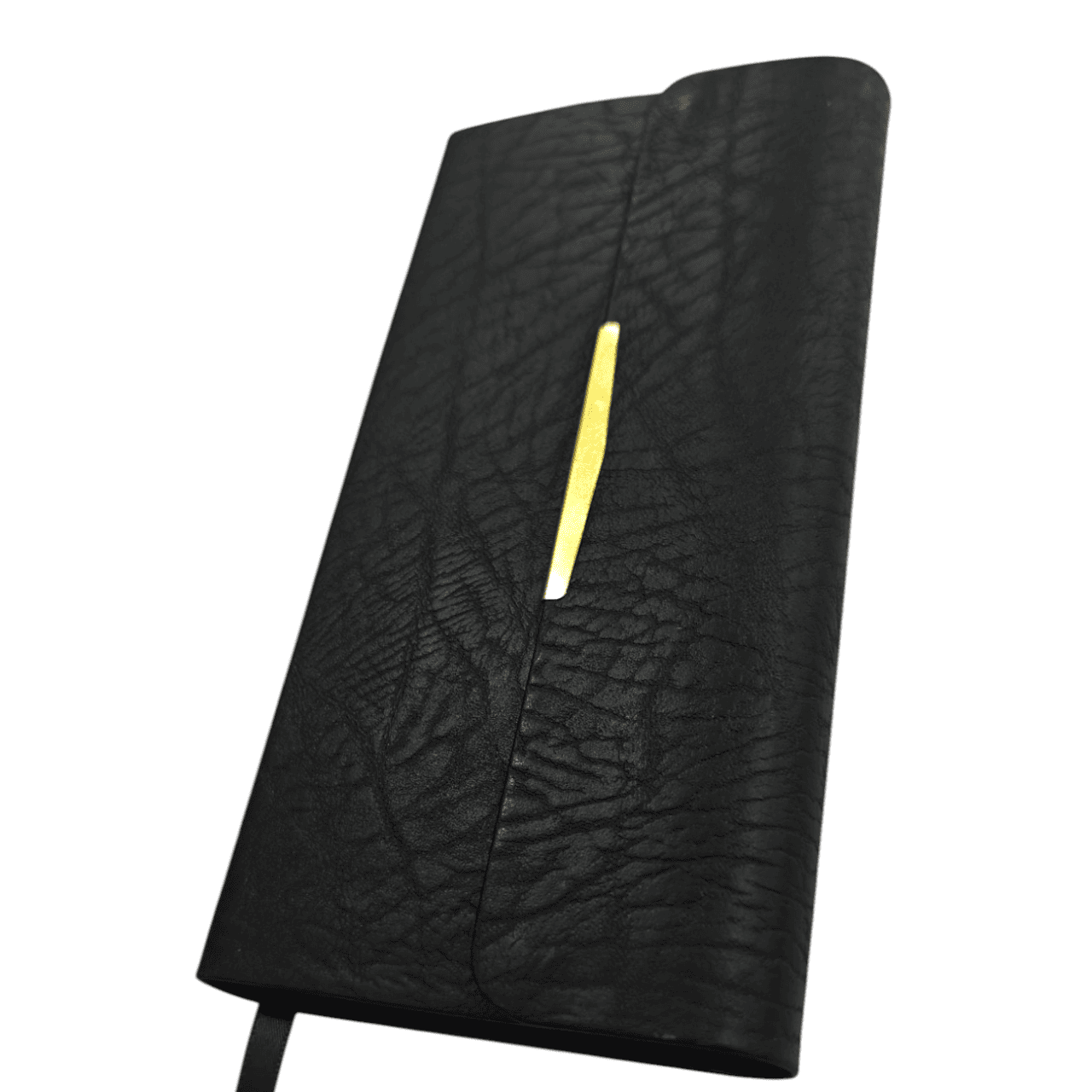 KJV Checkbook Bible, Black Leatherflex, King James Version - Compact Gospel Edition for Evangelism -