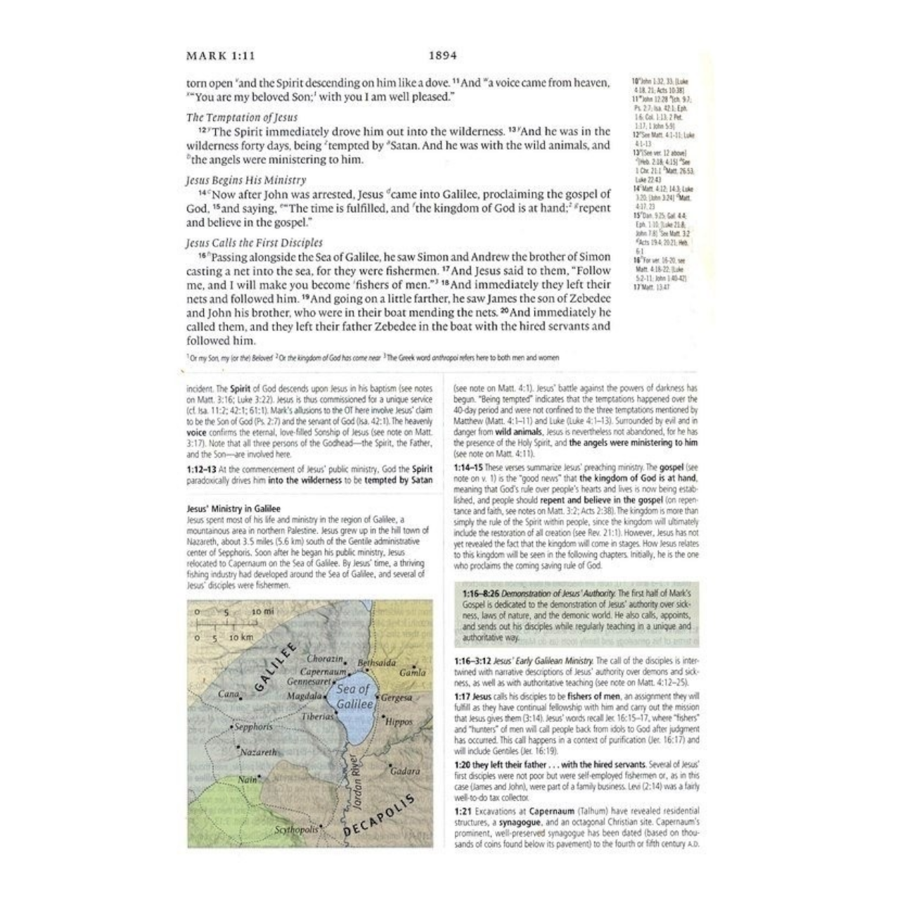 ESV Study Bible, Large Print, Hardcover | Comfortable Reading for In-Depth Biblical Study