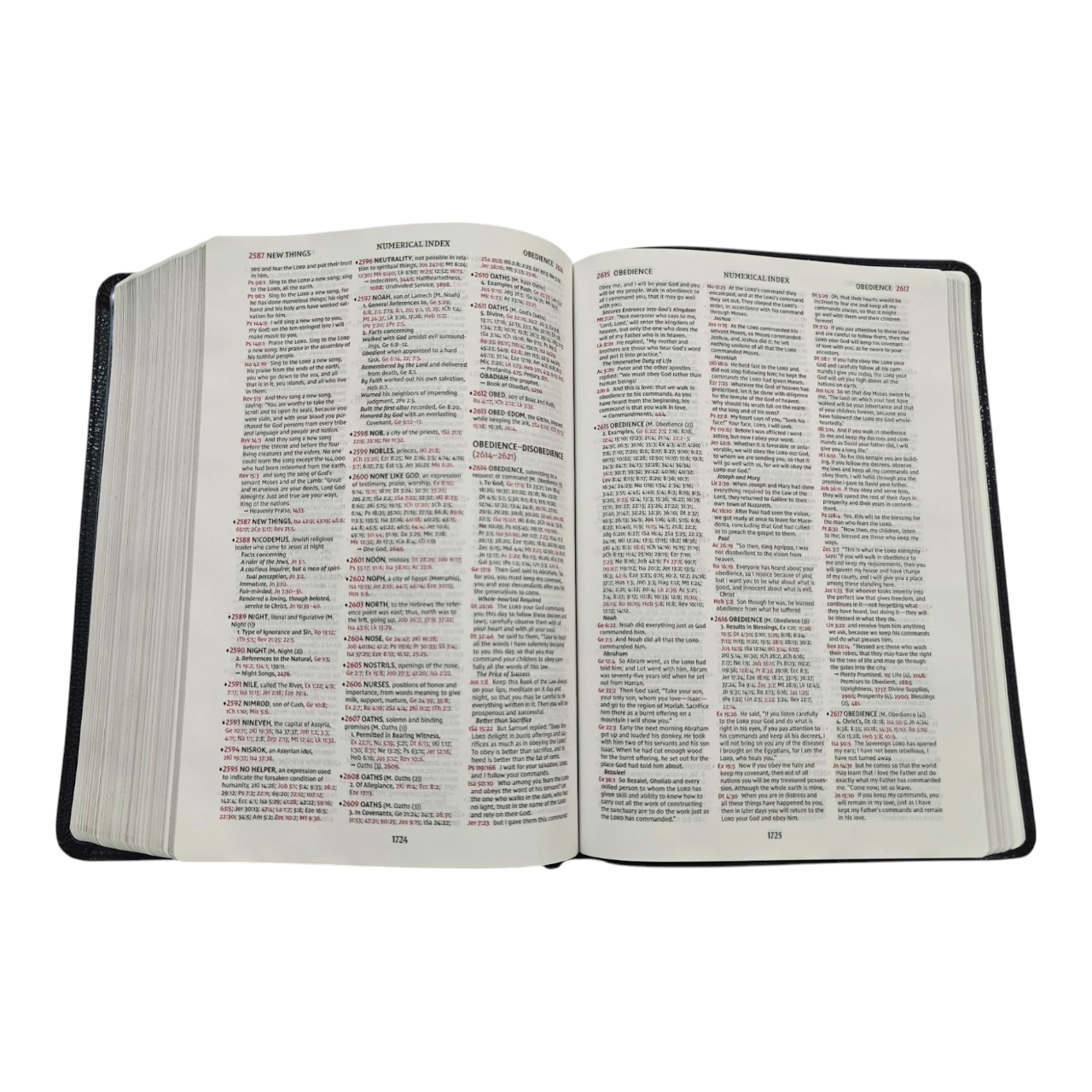 NIV Thompson Chain-Reference Bible, Red Letter, Comfort Print