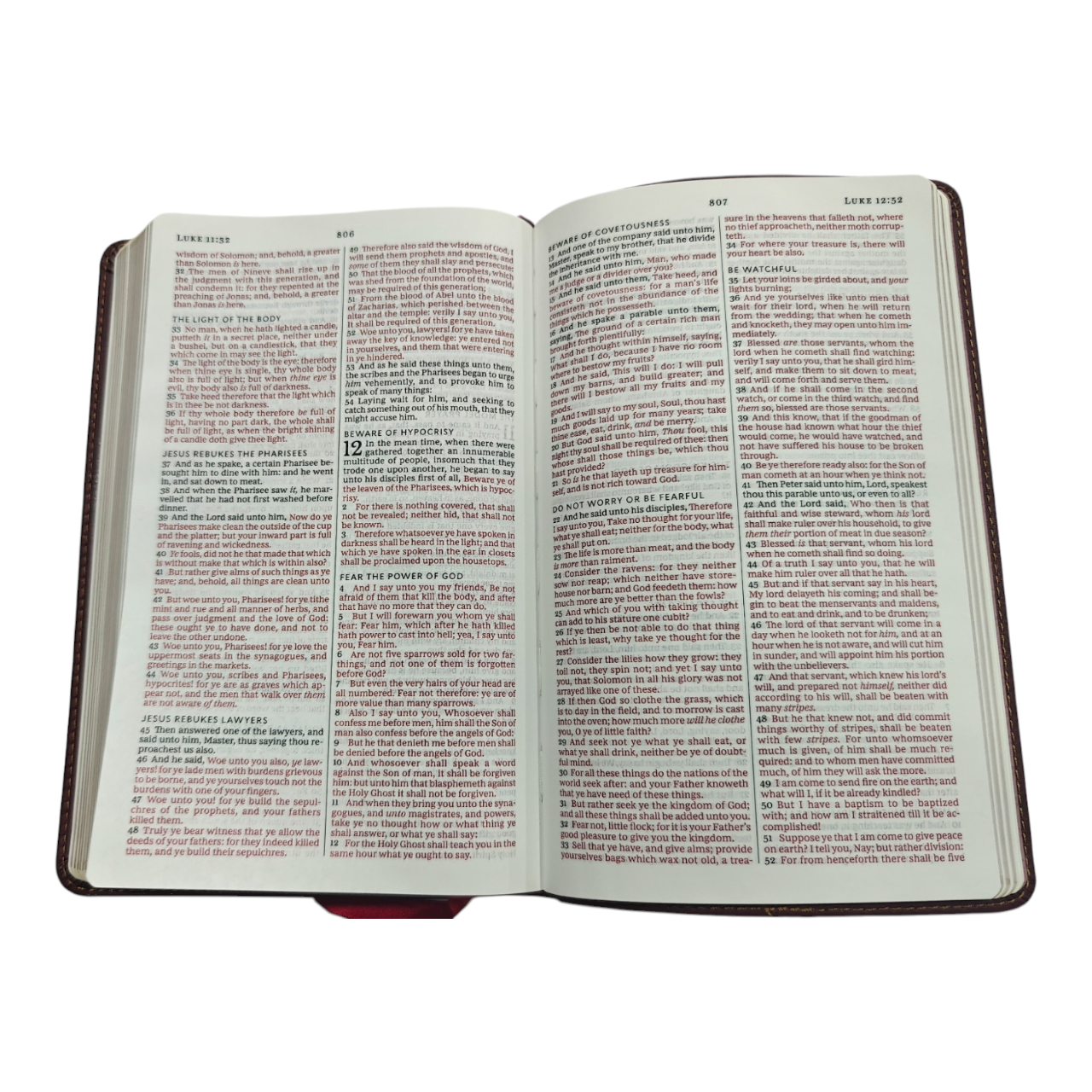 "KJV Thinline Bible – slim portable edition with classic 1611 text. Perfect for travel, church, or daily use. ISBN: 9780718098247."