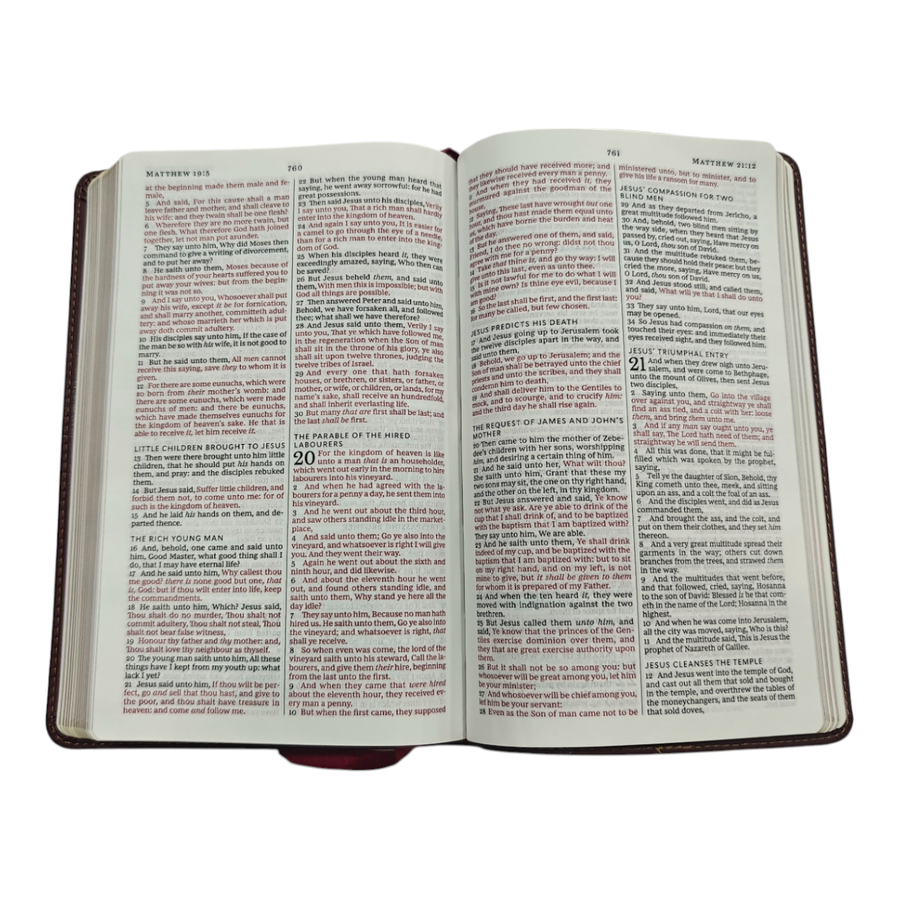 "KJV Thinline Bible – slim portable edition with classic 1611 text. Perfect for travel, church, or daily use. ISBN: 9780718098247."