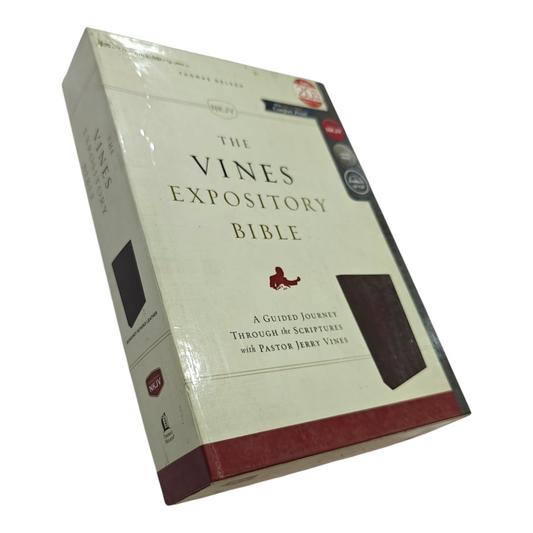 The Vine's Expository Bible – Commentary and Study Notes for Deeper Understanding (ISBN: 9780718098629)