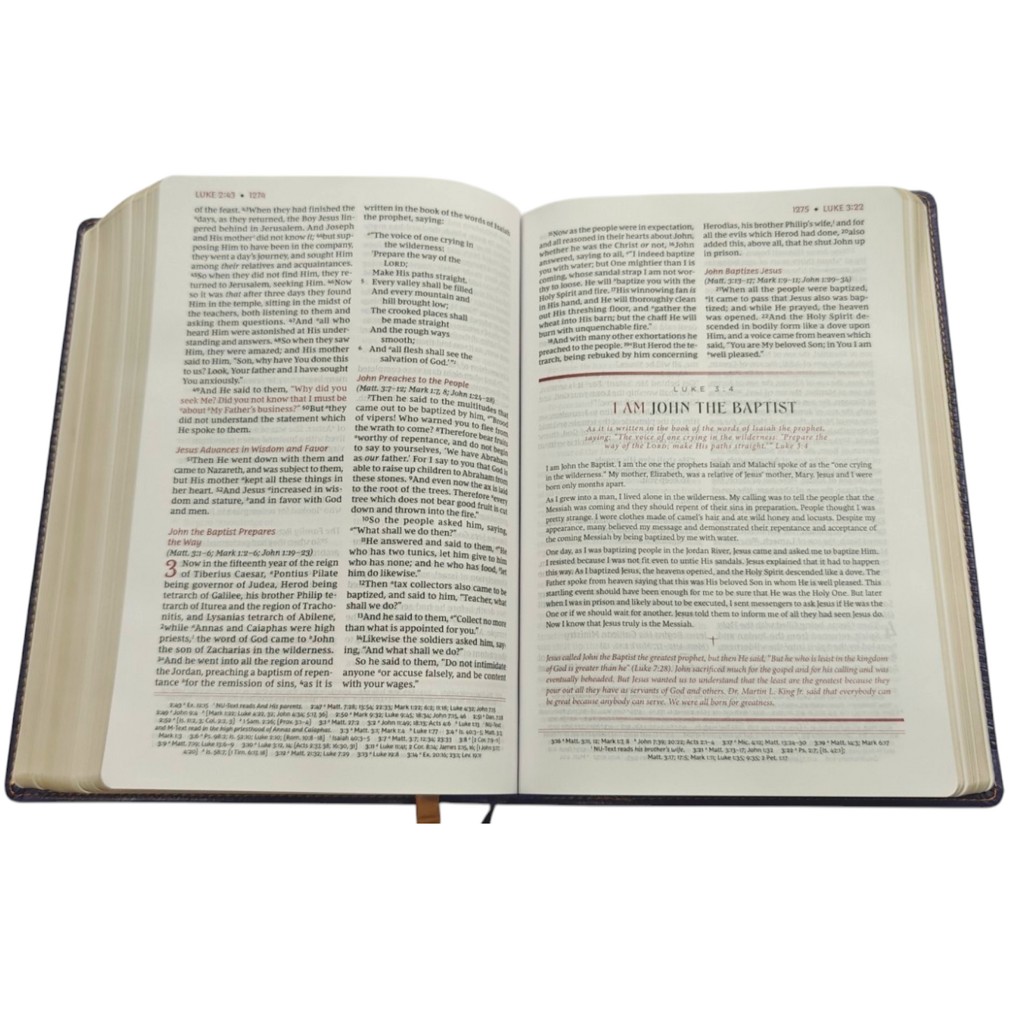 The Breathe Life Holy Bible: Faith in Action (NKJV, Hardcover, Red Letter, Comfort Print)