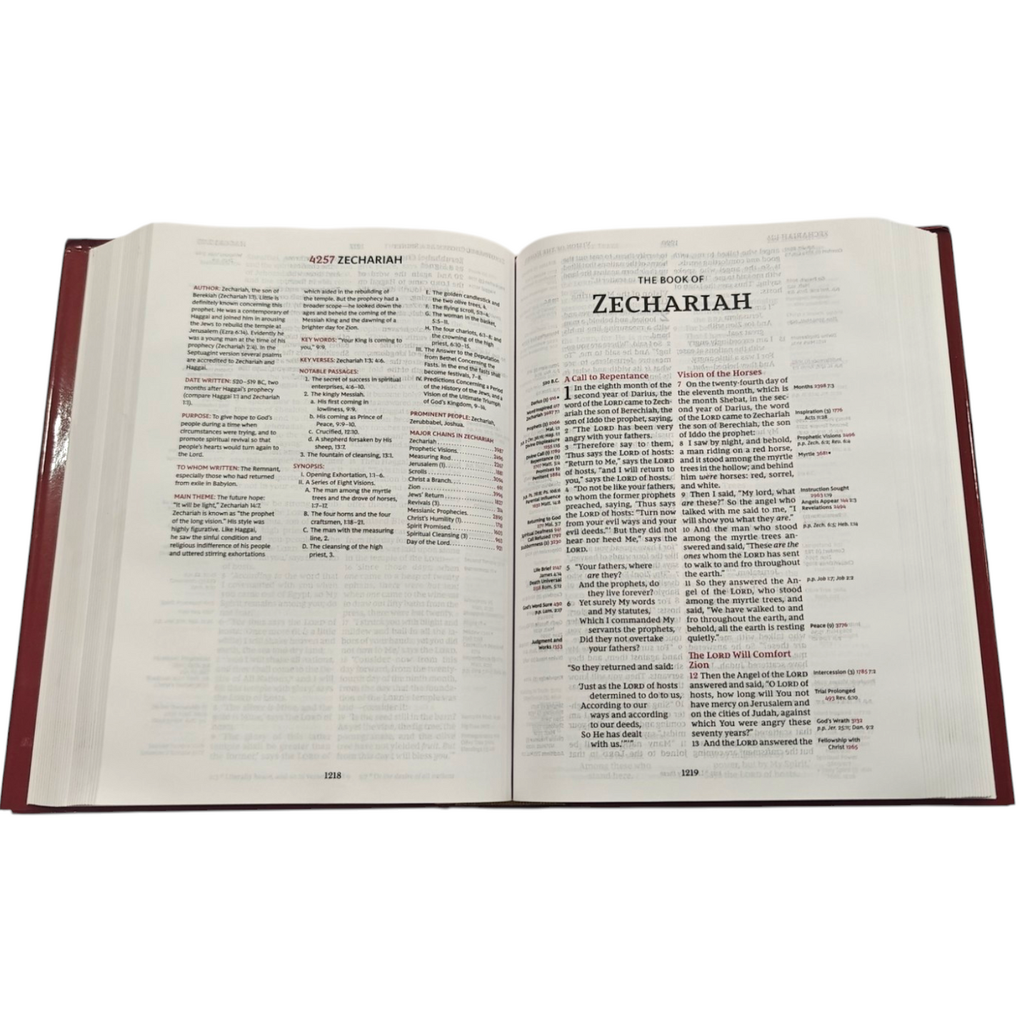 NKJV Thompson Chain-Reference Bible Hardcover Red Letter Comfort Print